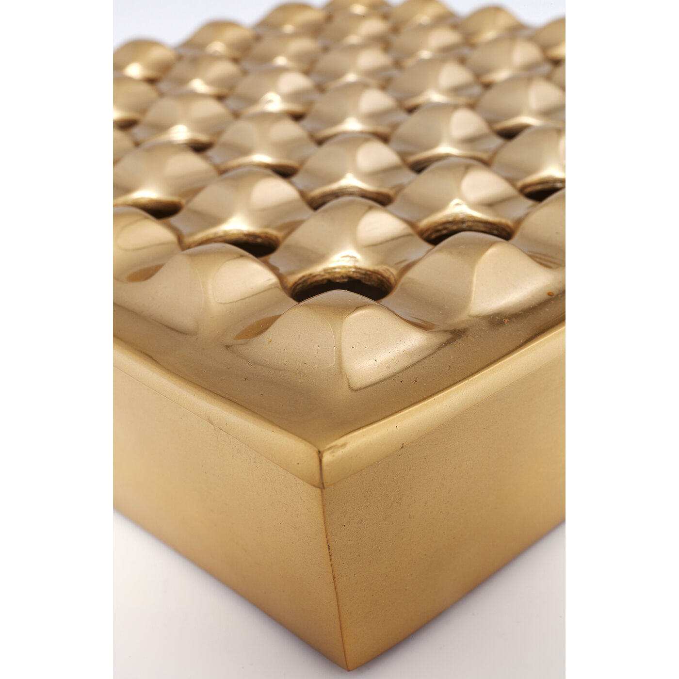 Пепельница Soho Square «Сохо квадратная» 25x25 см, Латунный от KARE Design