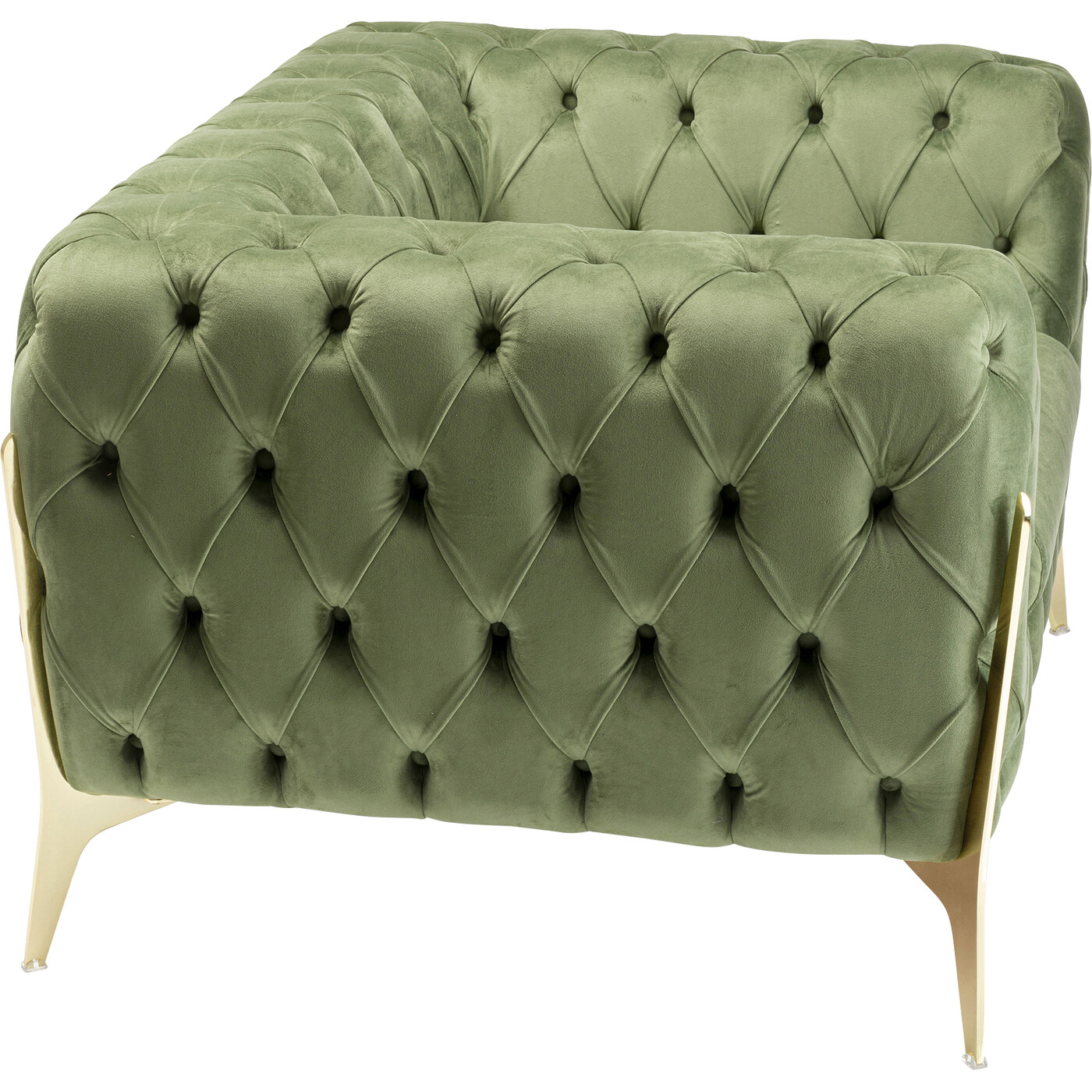 Кресло Bellissima Velvet Green 120 см от KARE Design