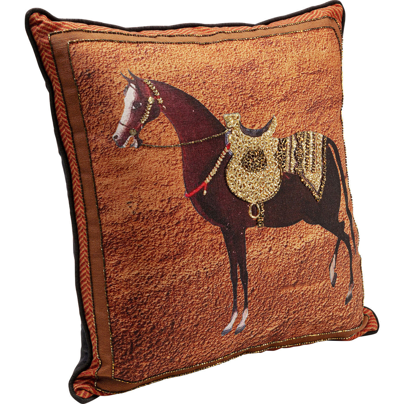 Подушка Show Horse «Лошадь-шоу» 45x45 см от KARE Design
