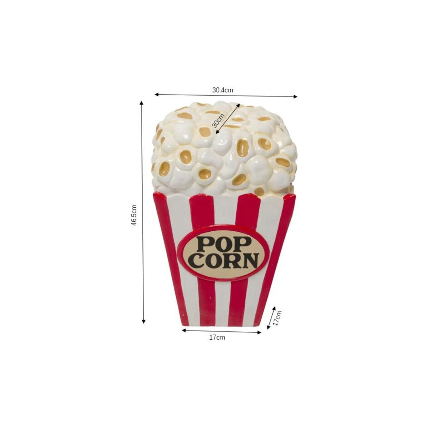 Пуф Popcorn 30x30cm