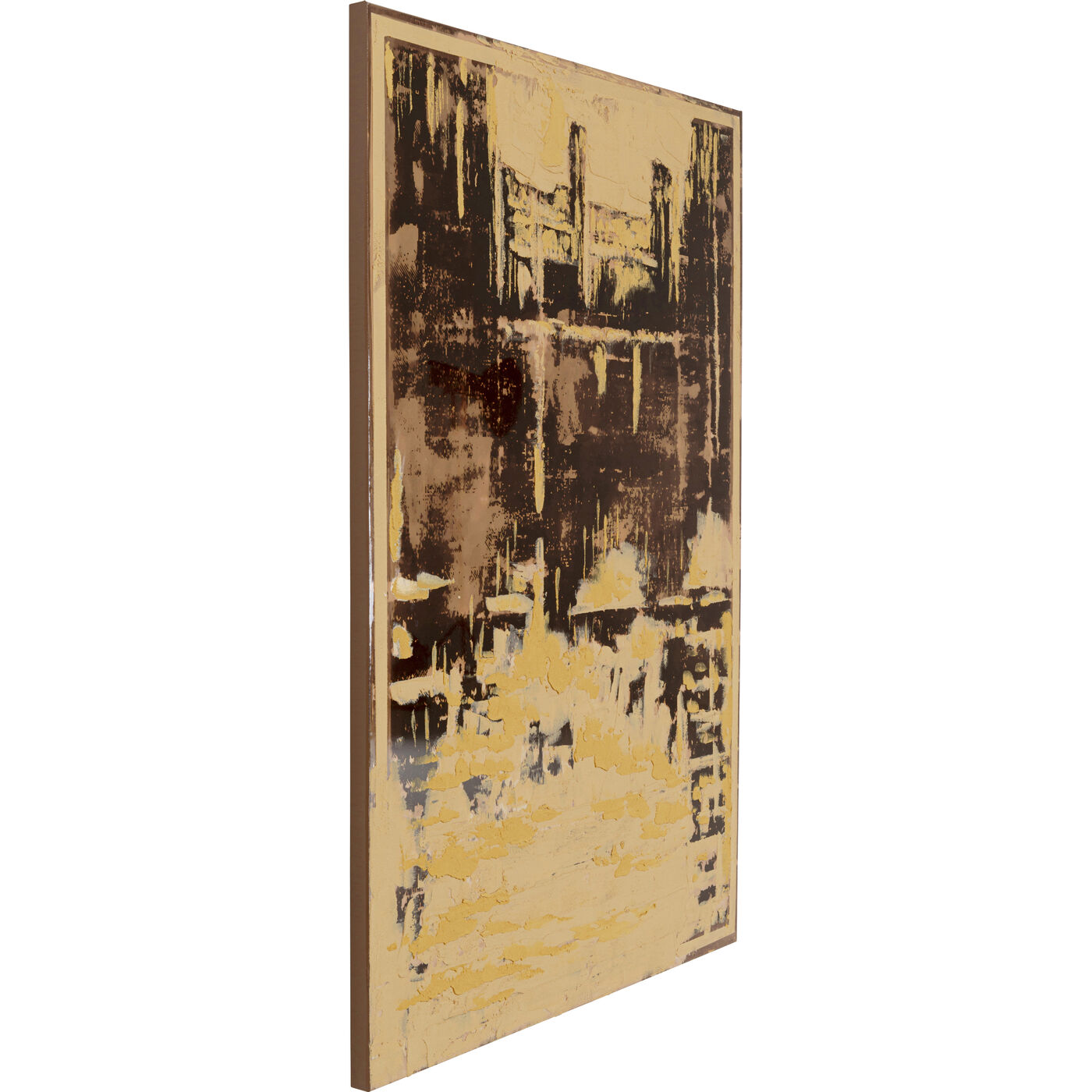 Картина Artistas Golden «Абстракция» 120x180 см, Золотой от KARE Design