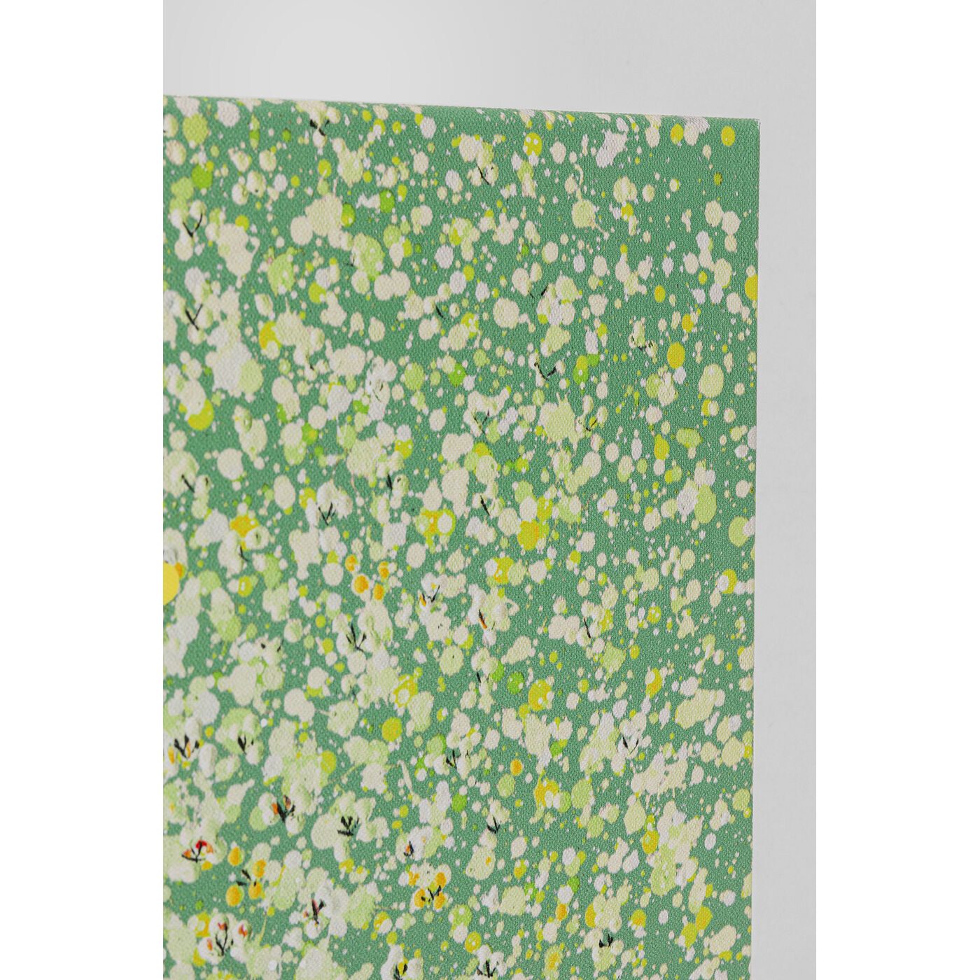 Картина на холсте Flower Boat Purple White «Лодка с цветами» 80x100 см, Фиолетовый от KARE Design