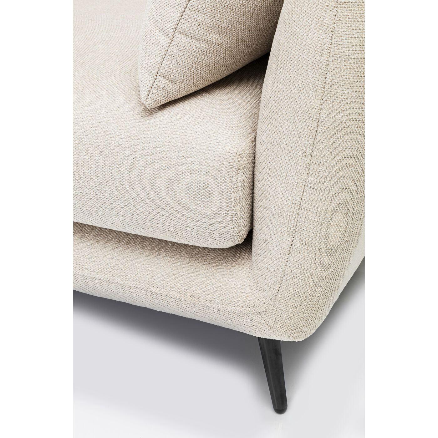 Диван угловой левосторонний Amalfi Left Creme 275 см от KARE Design