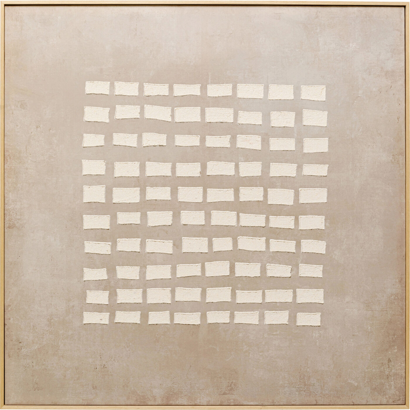 Картина на холсте Art Row Beige 100x100cm от KARE Design