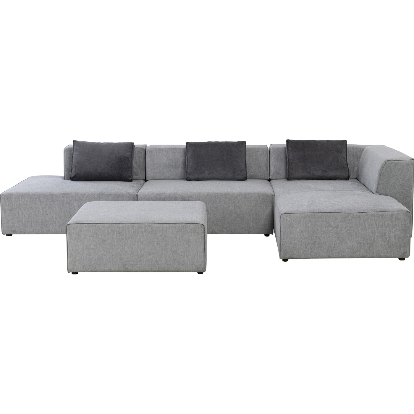 Угловой диван Infinity Atlanta Grey 357 см от KARE Design