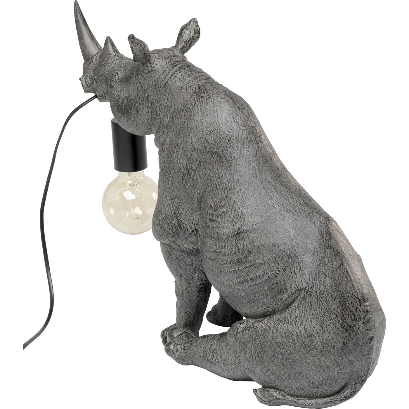 Светильник настольный "Сидящий носорог" Sitting Rhino 42 см от KARE Design