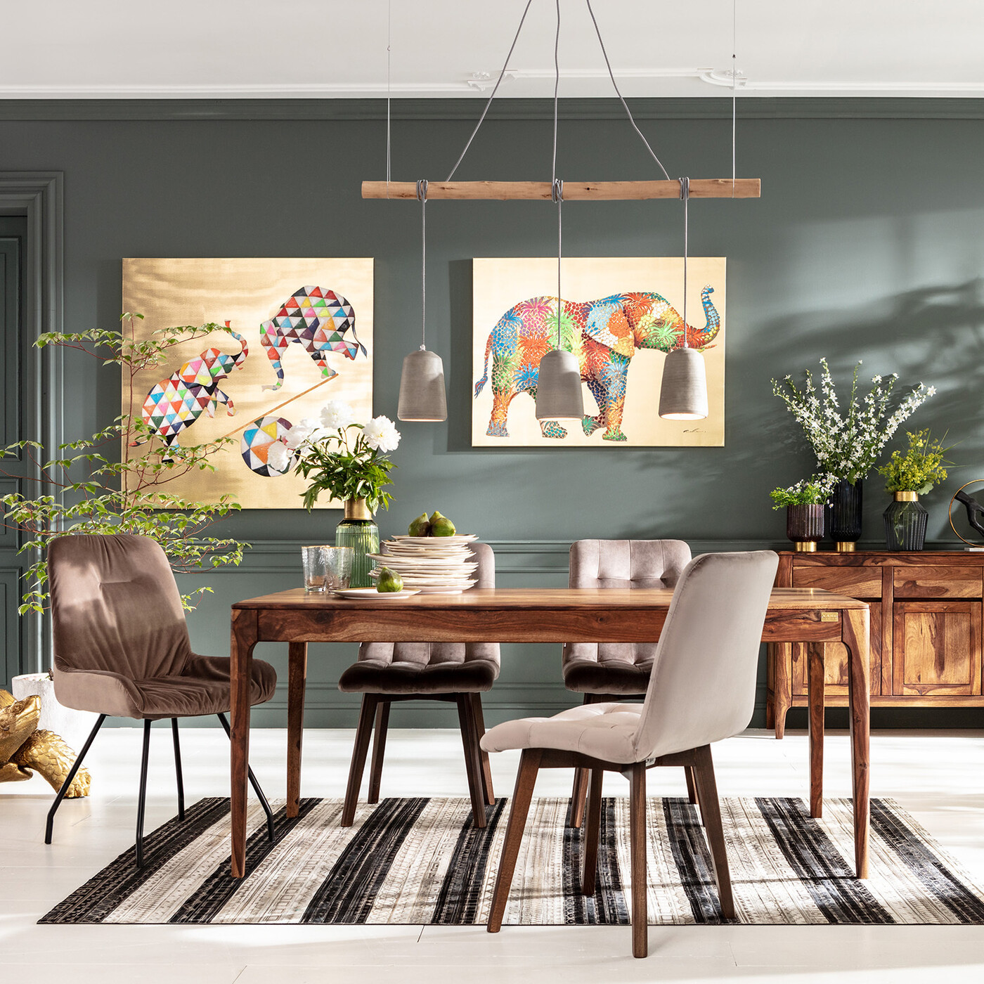Стол Brooklyn Nature 175x90 см от KARE Design