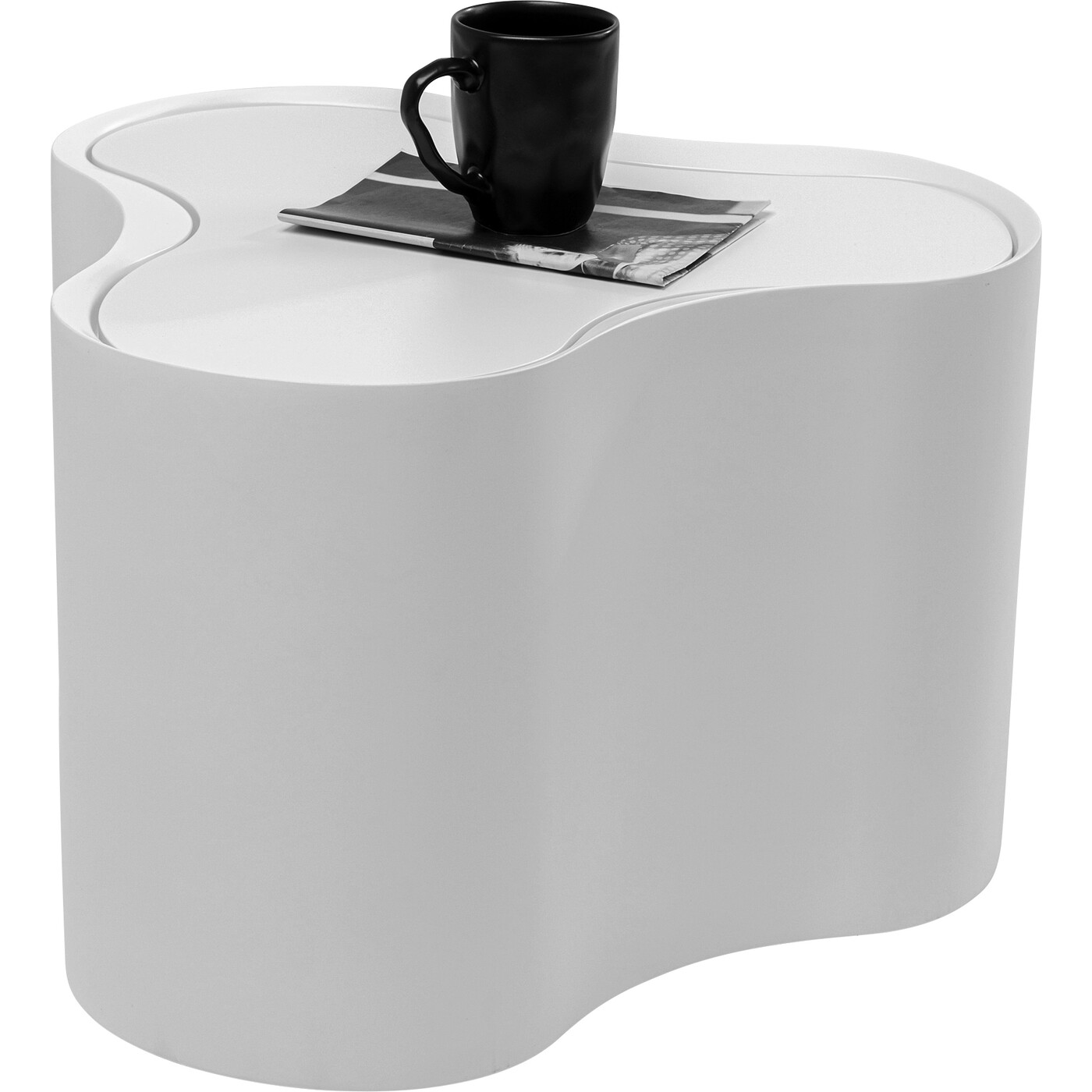 Стол приставной KARE x Karim Rashid Lotus White 35 см от KARE Design