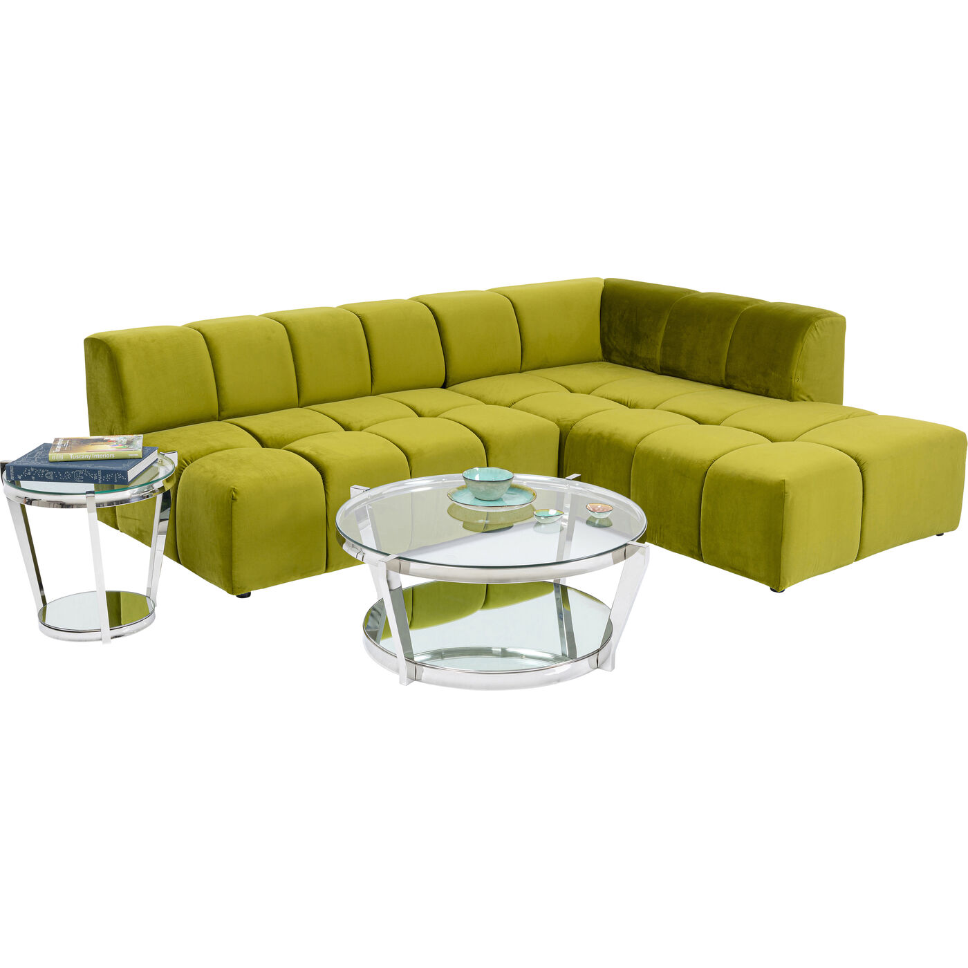 Диван угловой Belami Green Right от KARE Design