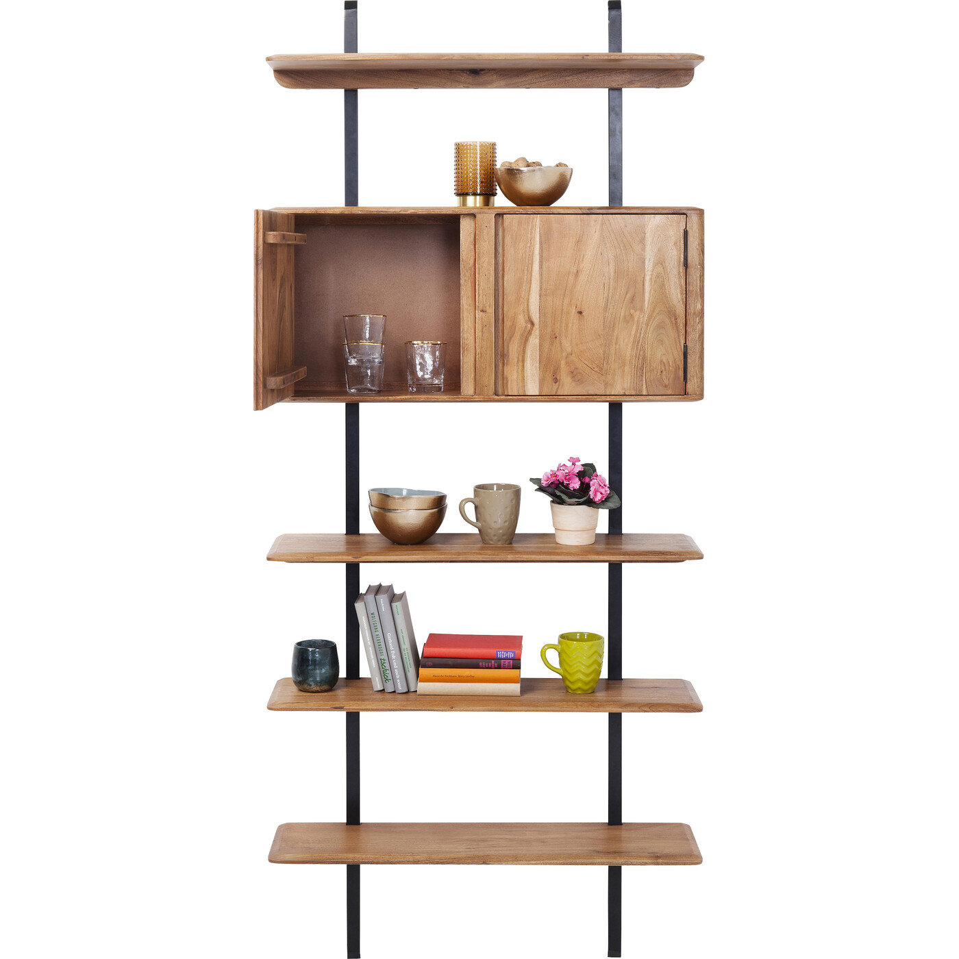 Полка настенная Brooklyn Nature Wall Shelf Vertical от KARE Design