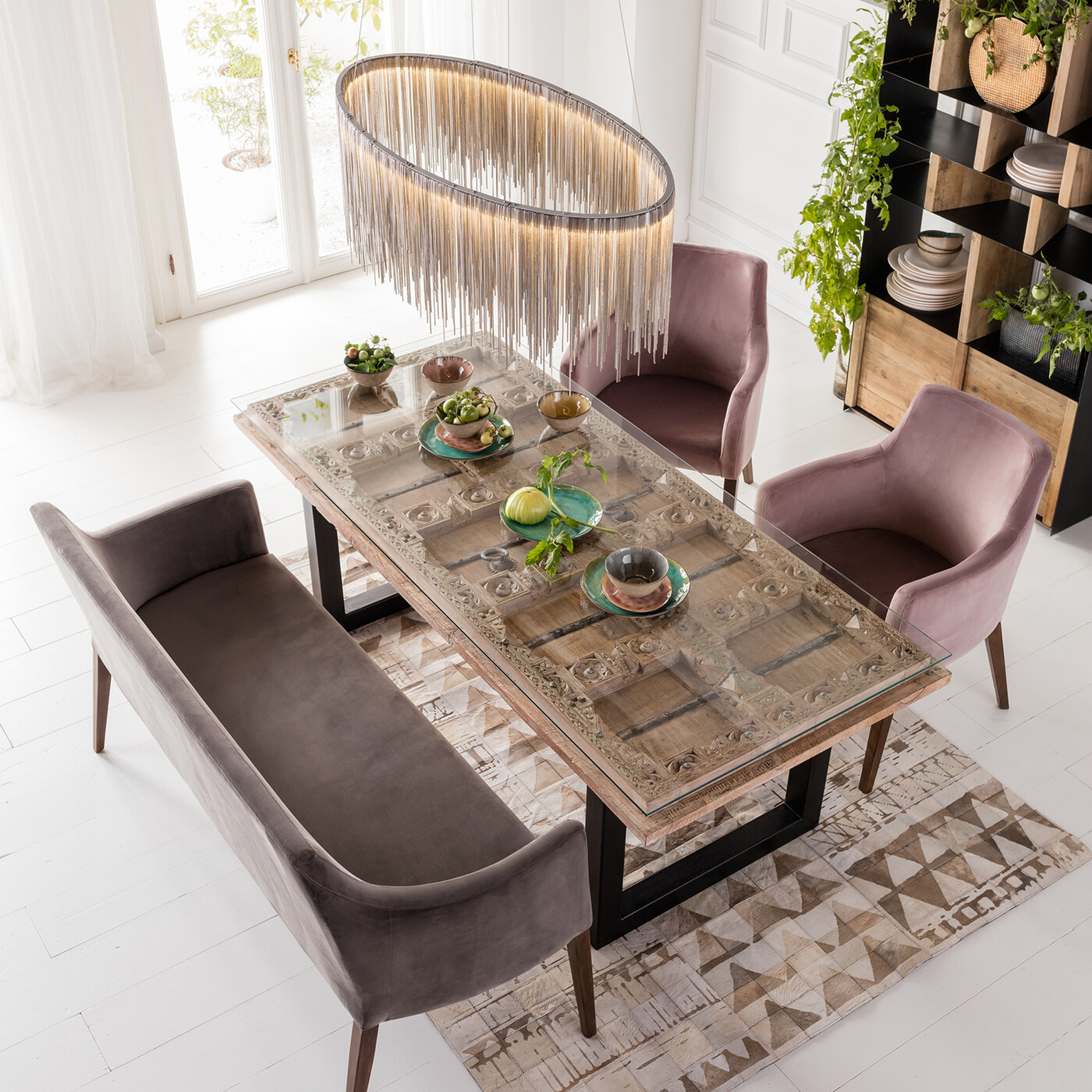 Стол Kalif 200x90 см от KARE Design