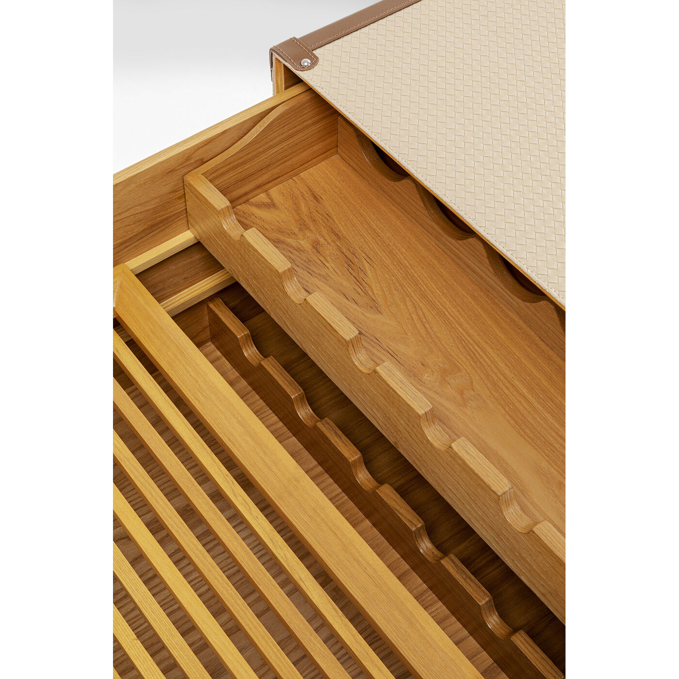 Стол кофейный с баром Globetrotter 120x75 см от KARE Design