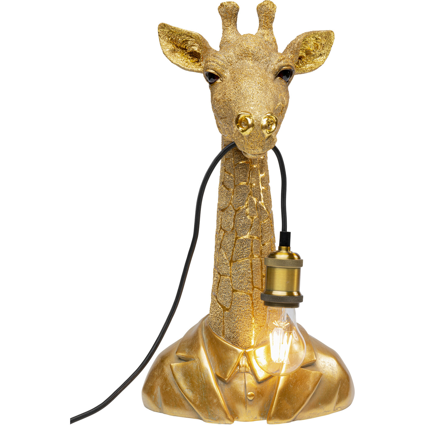 Светильник настольный Animal Giraffe Gold 50 см от KARE Design