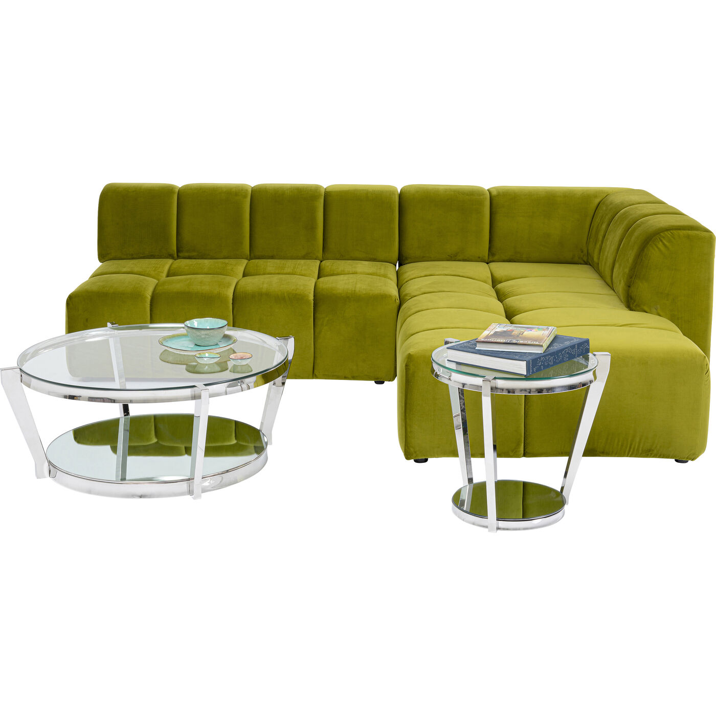 Диван угловой Belami Green Right от KARE Design
