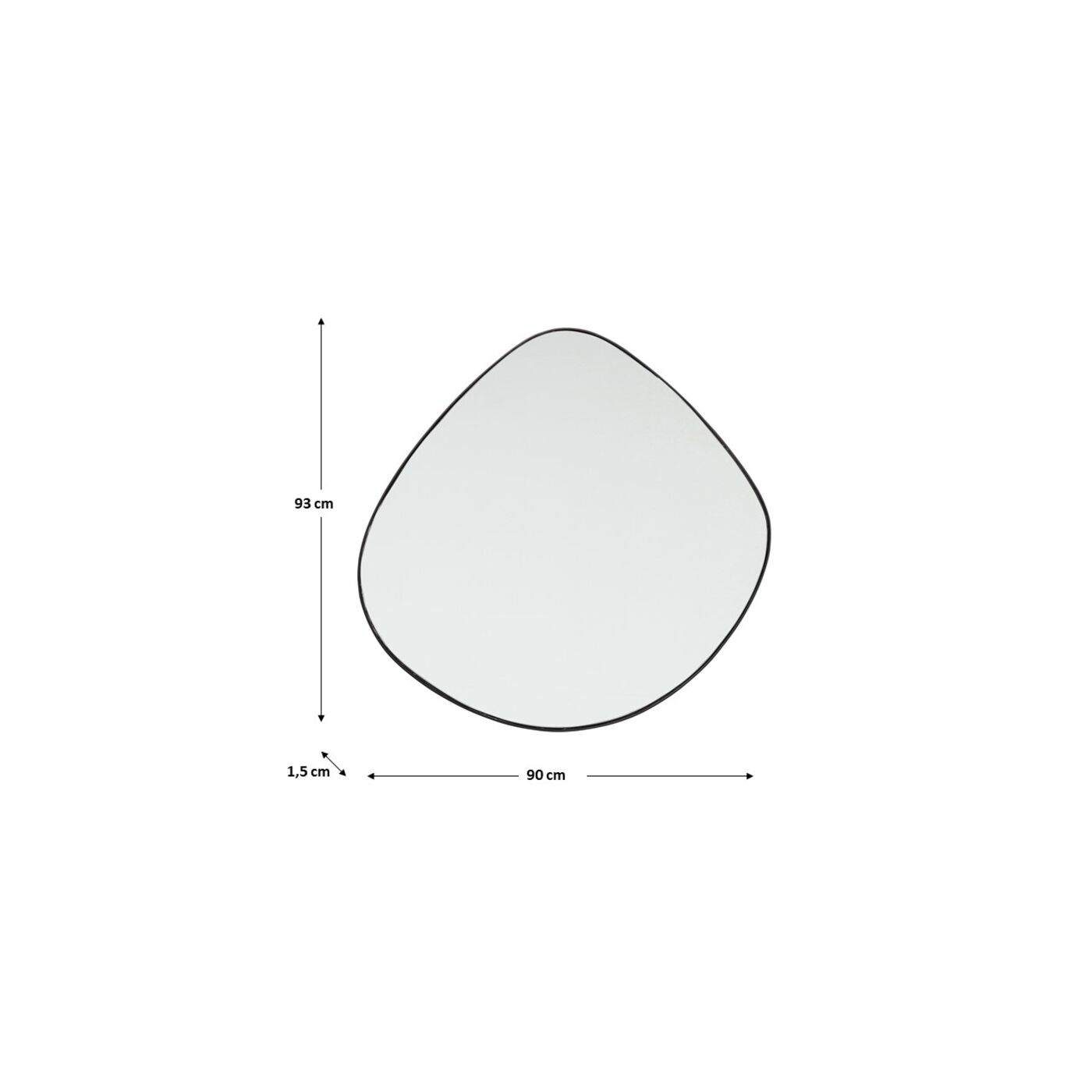 Зеркало Göteborg 90x93 см от KARE Design