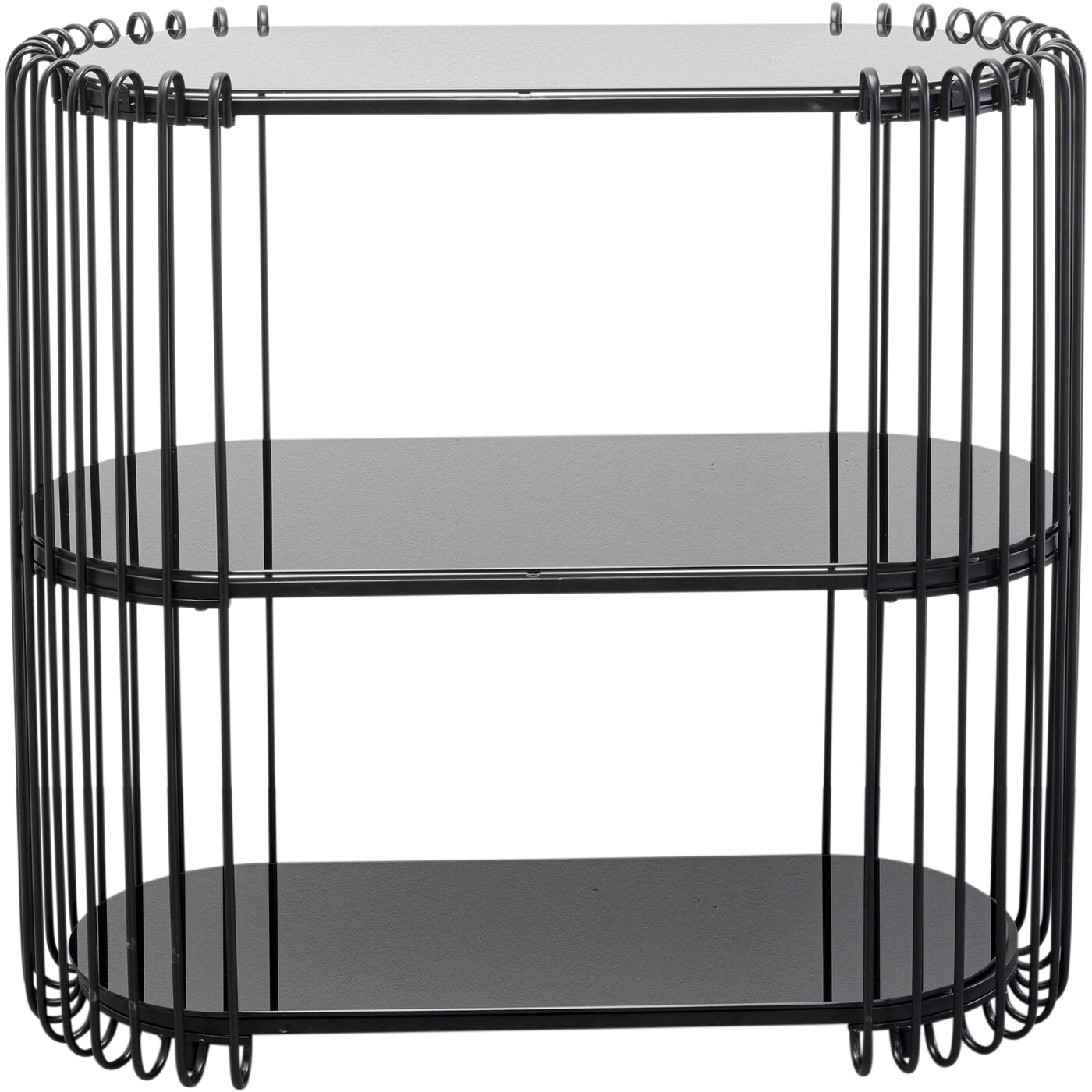Консоль Wire Black 81x78 см от KARE Design