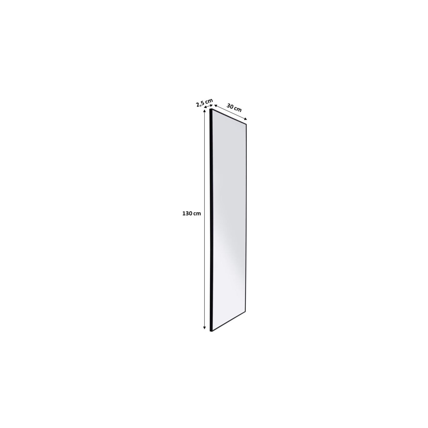 Зеркало Bella 130x30 см от KARE Design