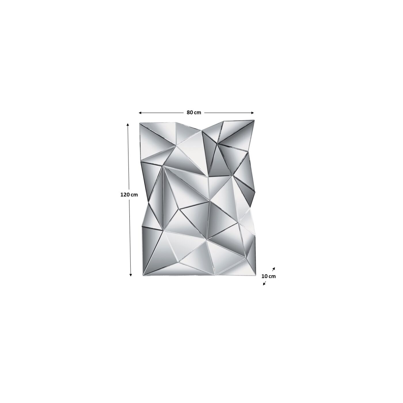 Зеркало Prisma 120x80 см от KARE Design