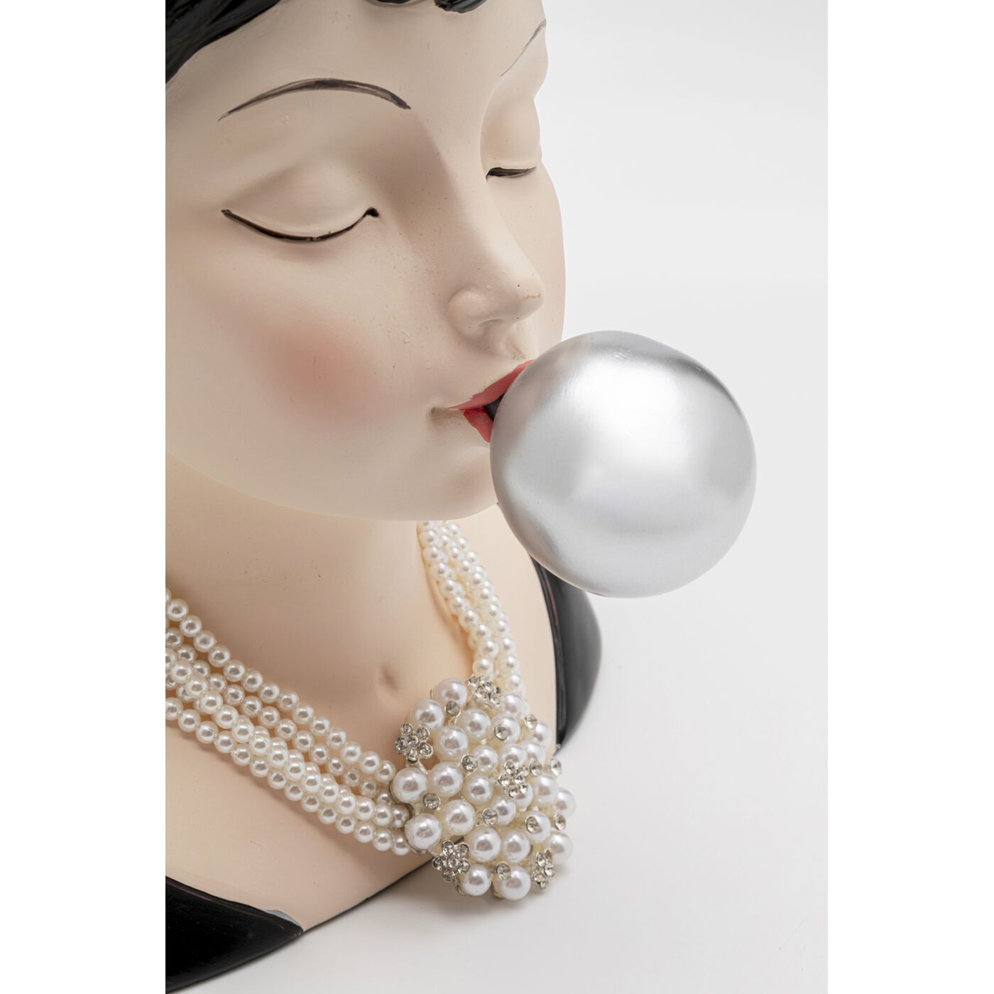 Ваза Bubble Gum Lady «Жующая жвачку дама» 30 см от KARE Design