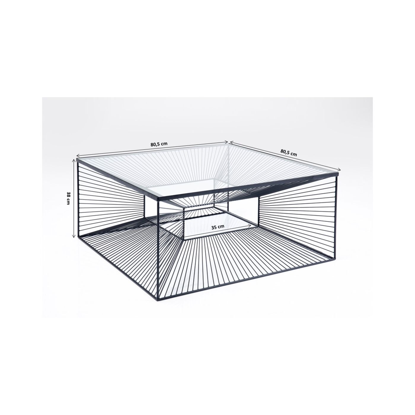 Стол кофейный Dimension 80x80 см от KARE Design