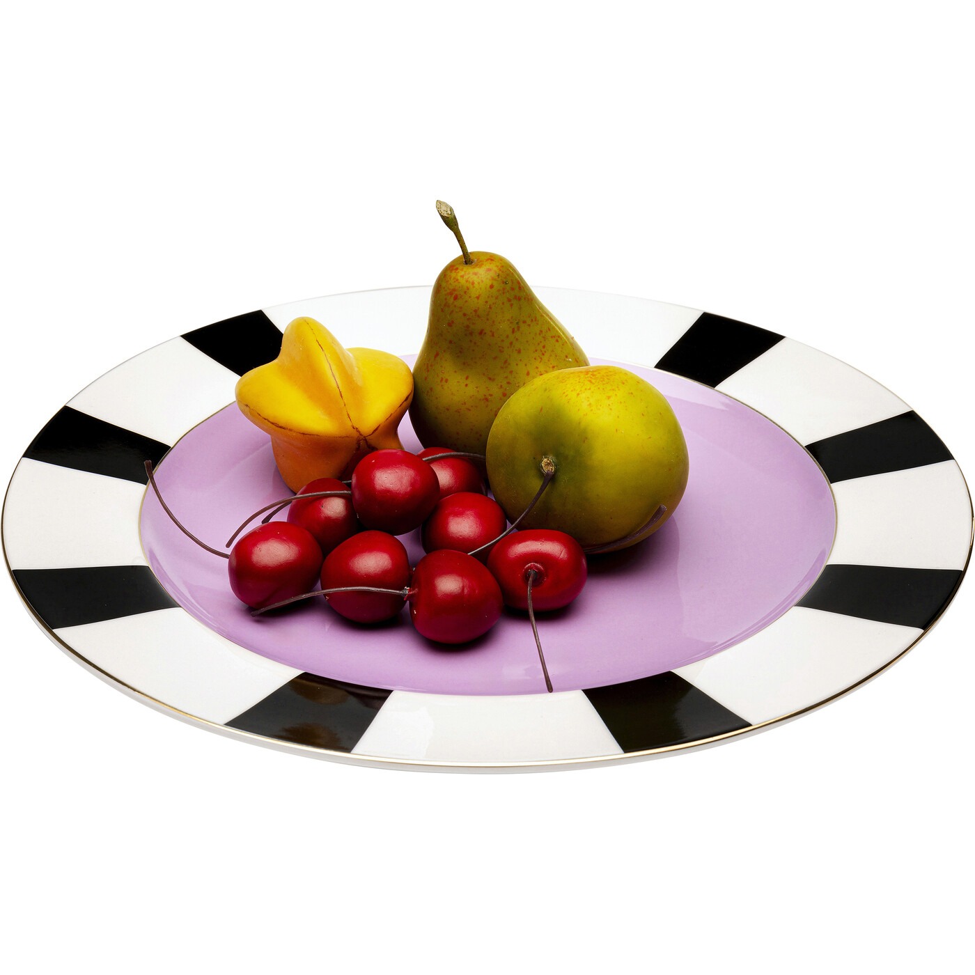Тарелка Harlequin Purple Ø31cm от KARE Design