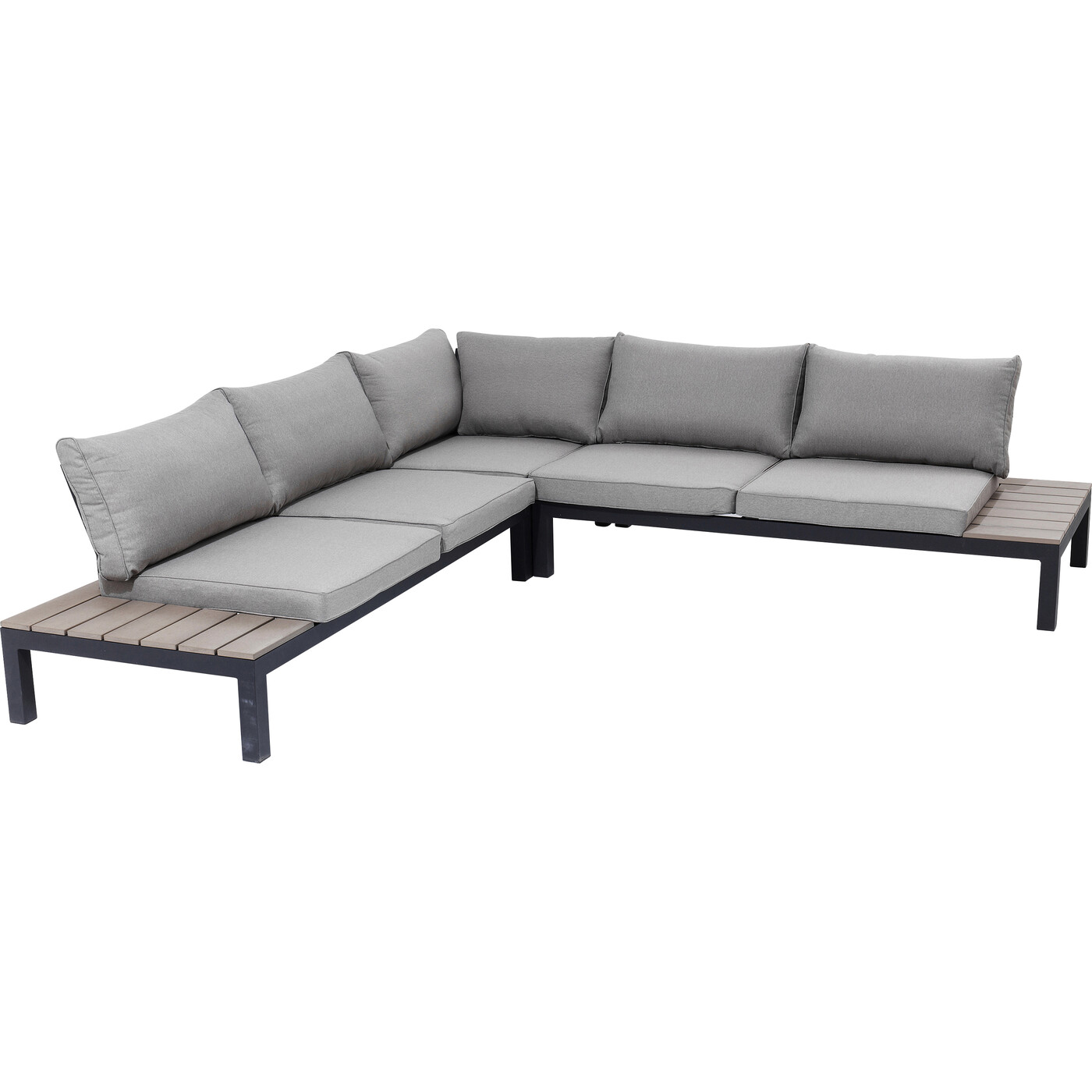 Диван уличный Holiday Black (4-предмета) от KARE Design