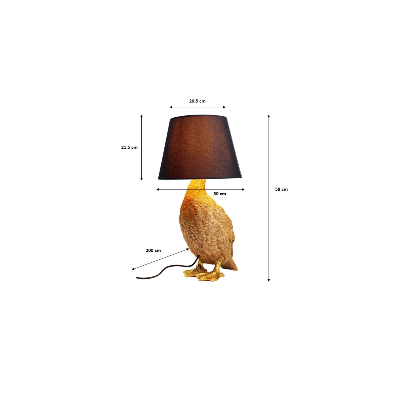 Светильник настольный Duck от KARE Design