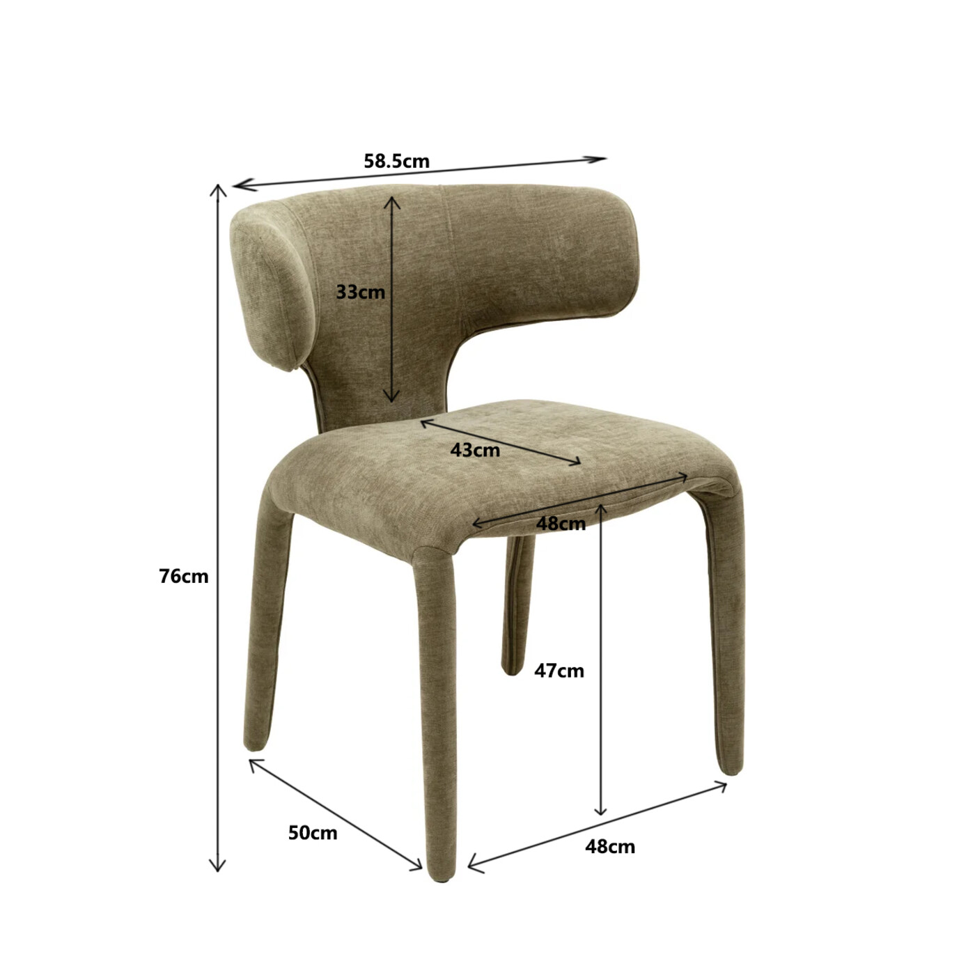 Стул Tobi Green от KARE Design