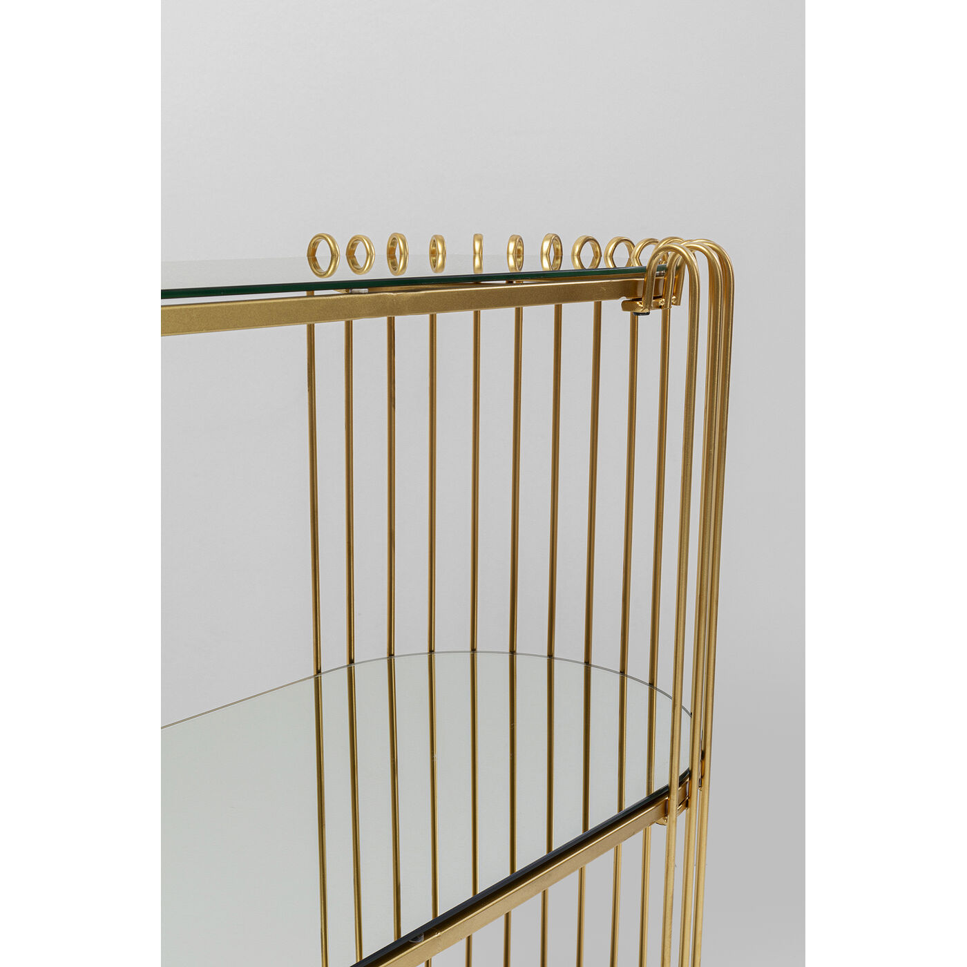 Консоль Wire Brass 81x78 см от KARE Design