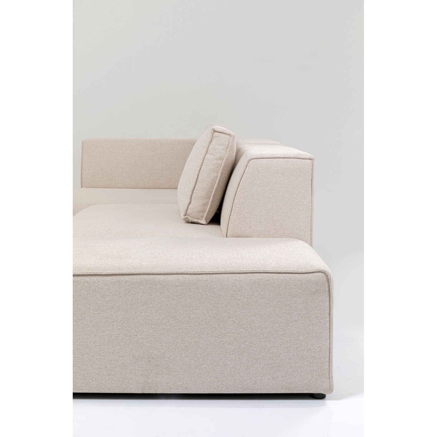 Диван угловой левосторонний Infinity Ottomane Creme Left от KARE Design