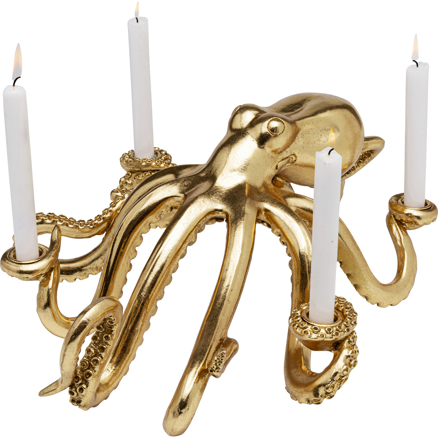 Фигура декоративная Octopus «Осьминог» 49 см, Золотой от KARE Design