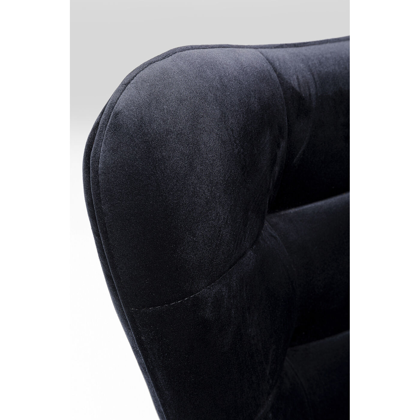 Кресло вращающееся Vicky Velvet Black от KARE Design