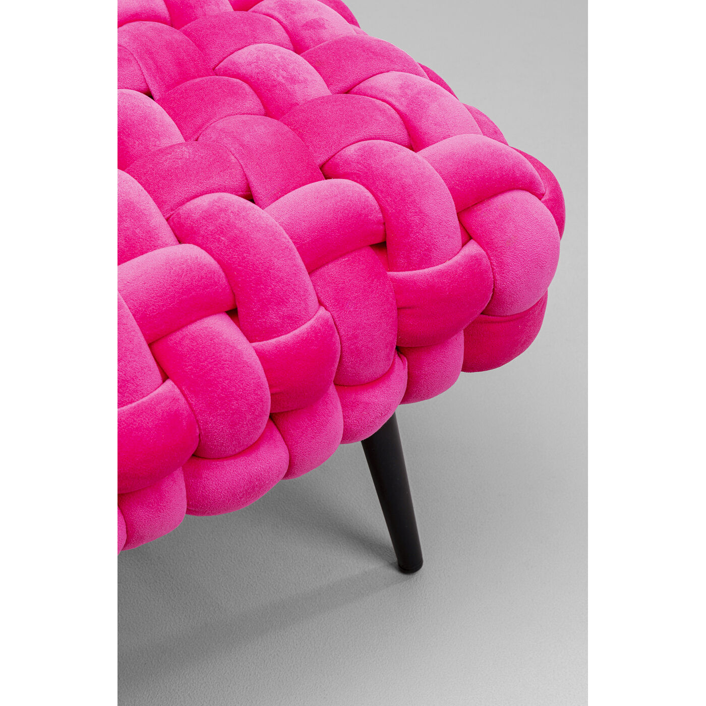 Скамья Weave Pink 66cm от KARE Design