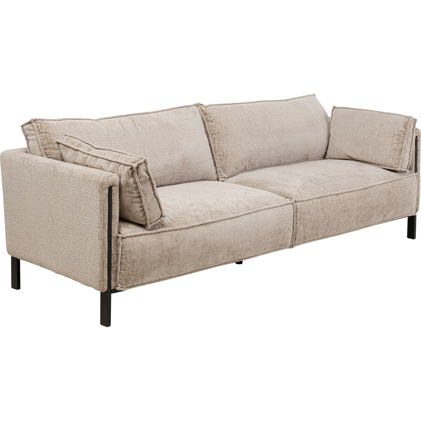 Диван трехместный Victor Fabric Grey 233 см от KARE Design