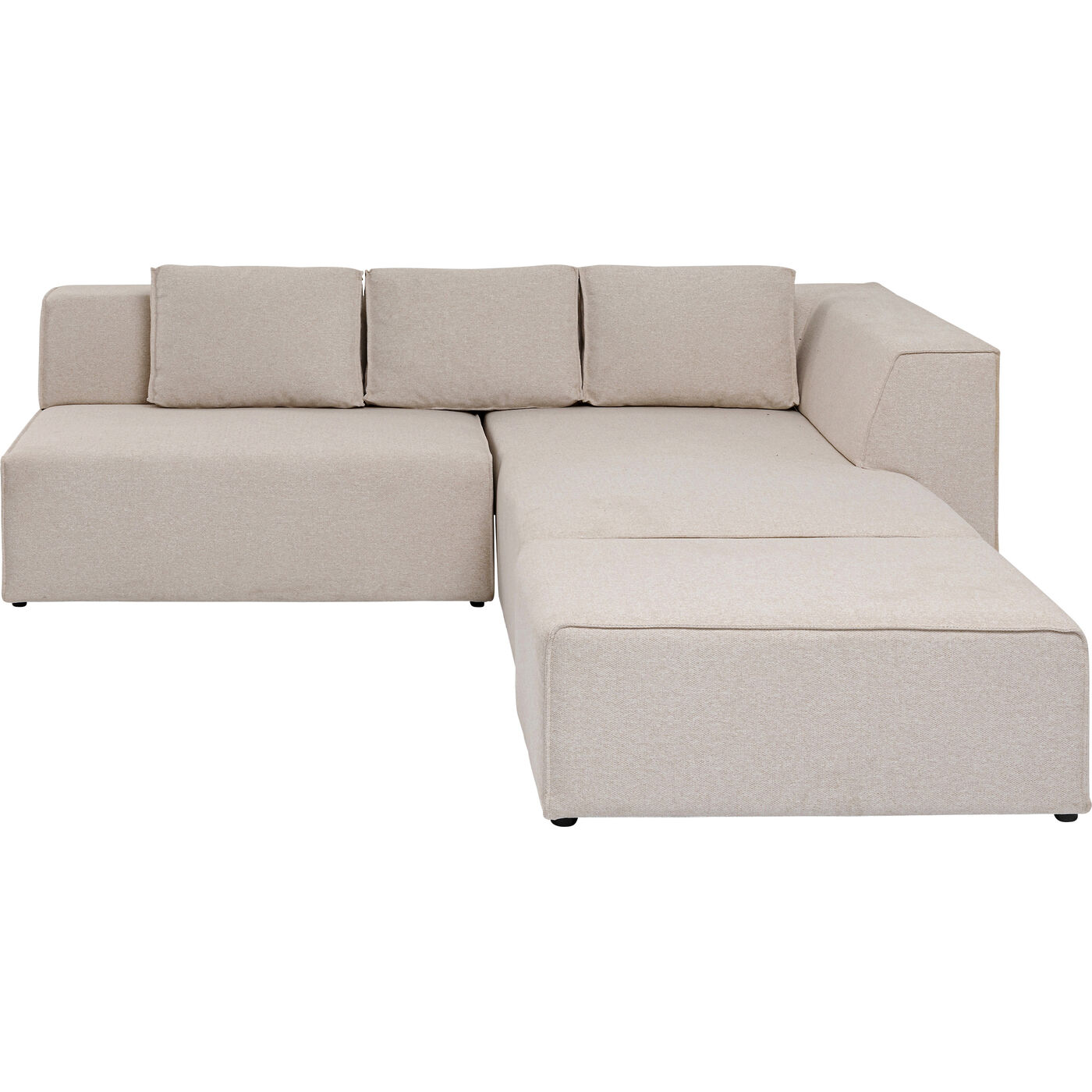 Диван угловой левосторонний Infinity Ottomane Creme Right от KARE Design