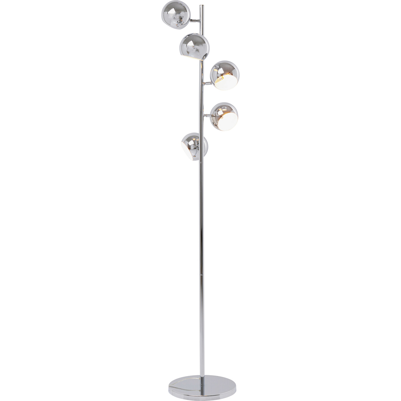 Светильник напольный Calotta Chrome 5-lite от KARE Design