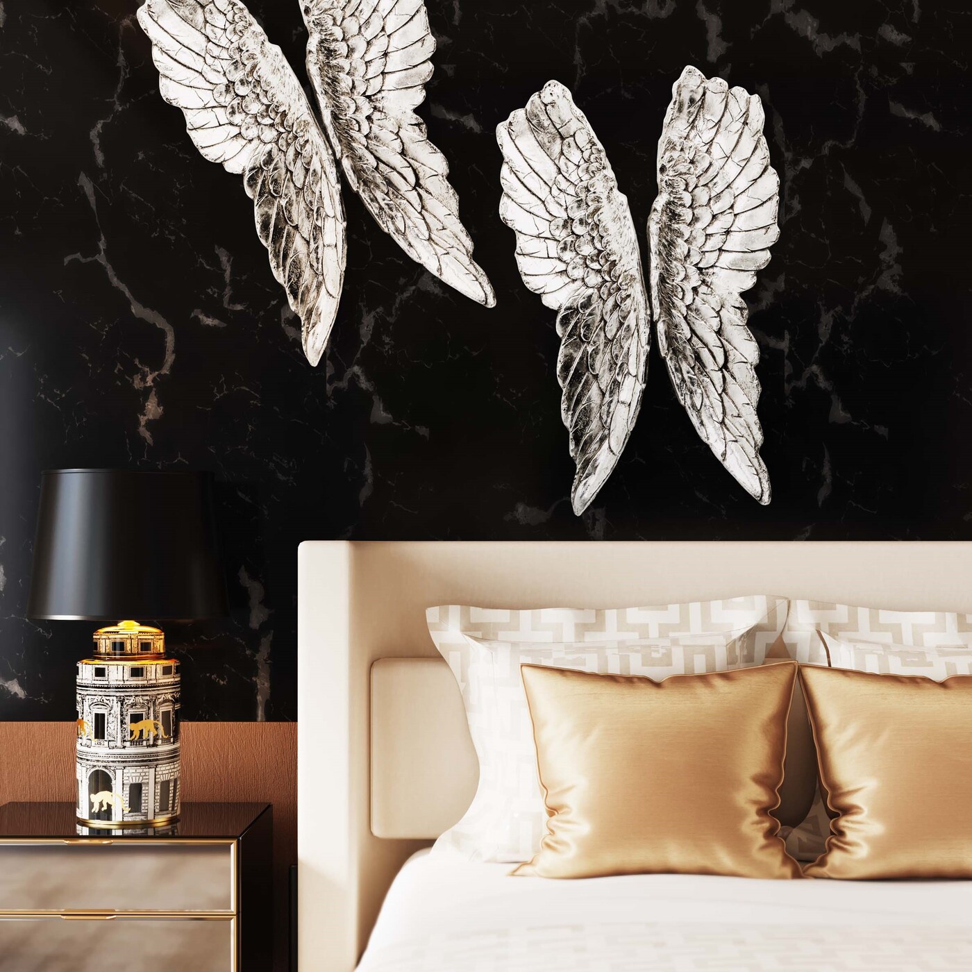 Украшение настенное Angel Wings «Крылья ангела» от KARE Design