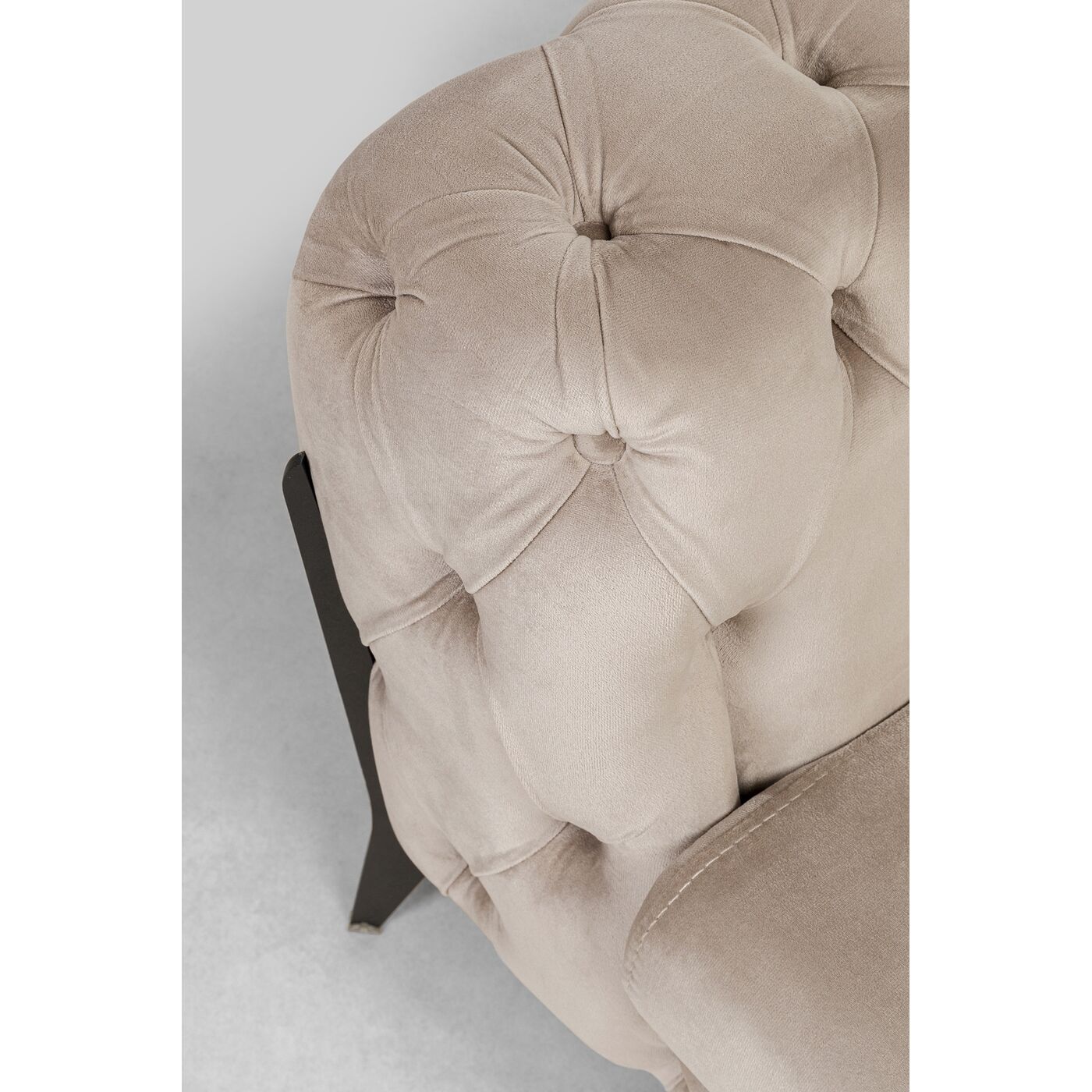 Диван угловой Bellissima Velvet Taupe Right 240x180 см от KARE Design