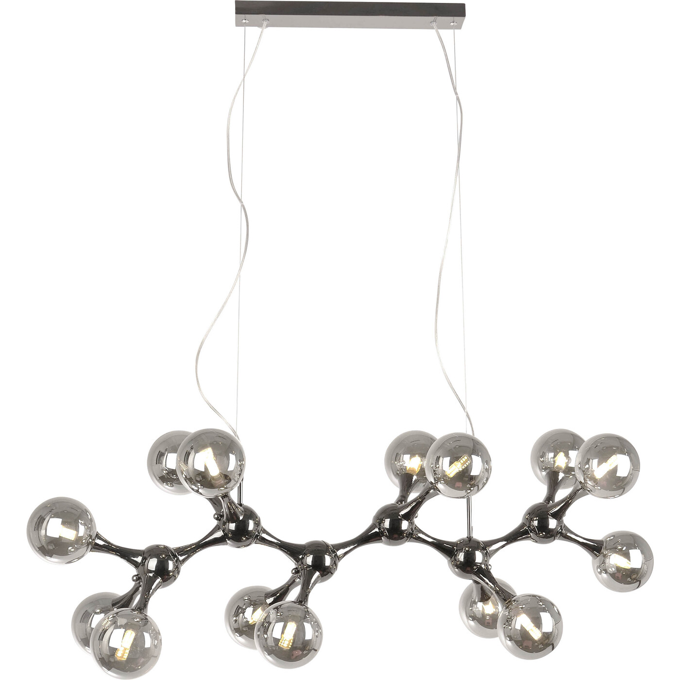 Светильник подвесной Atomic Balls Smoke 190cm от KARE Design