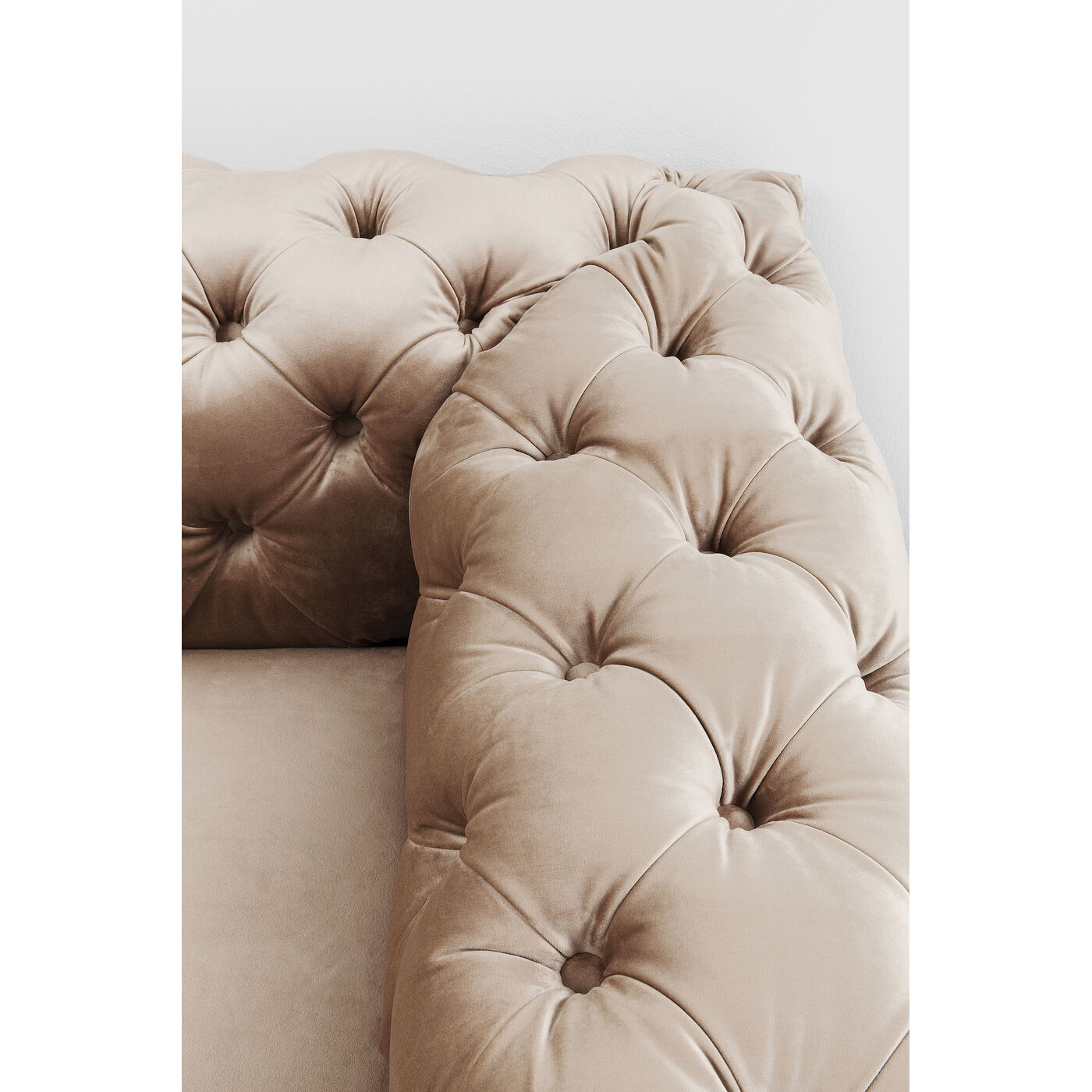 Диван трехместный Desire Velvet Ecru от KARE Design