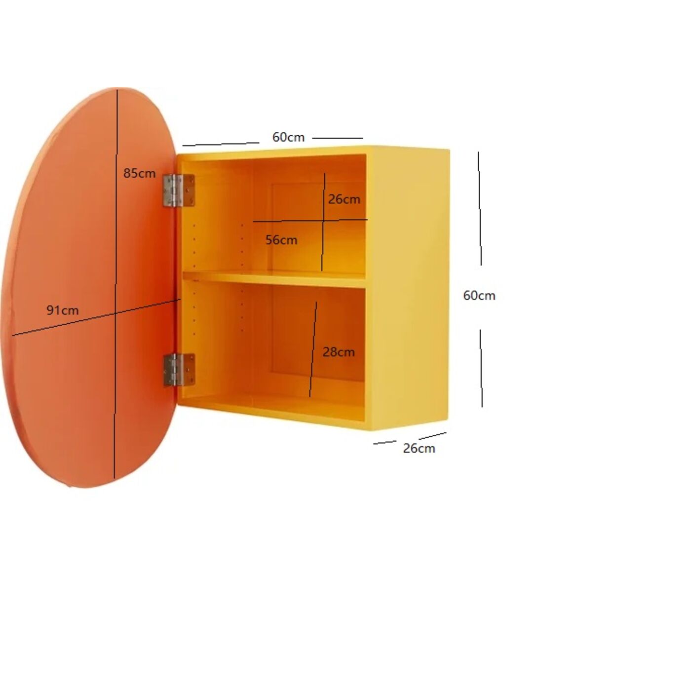 Стеллаж Nimbus Orange от KARE Design