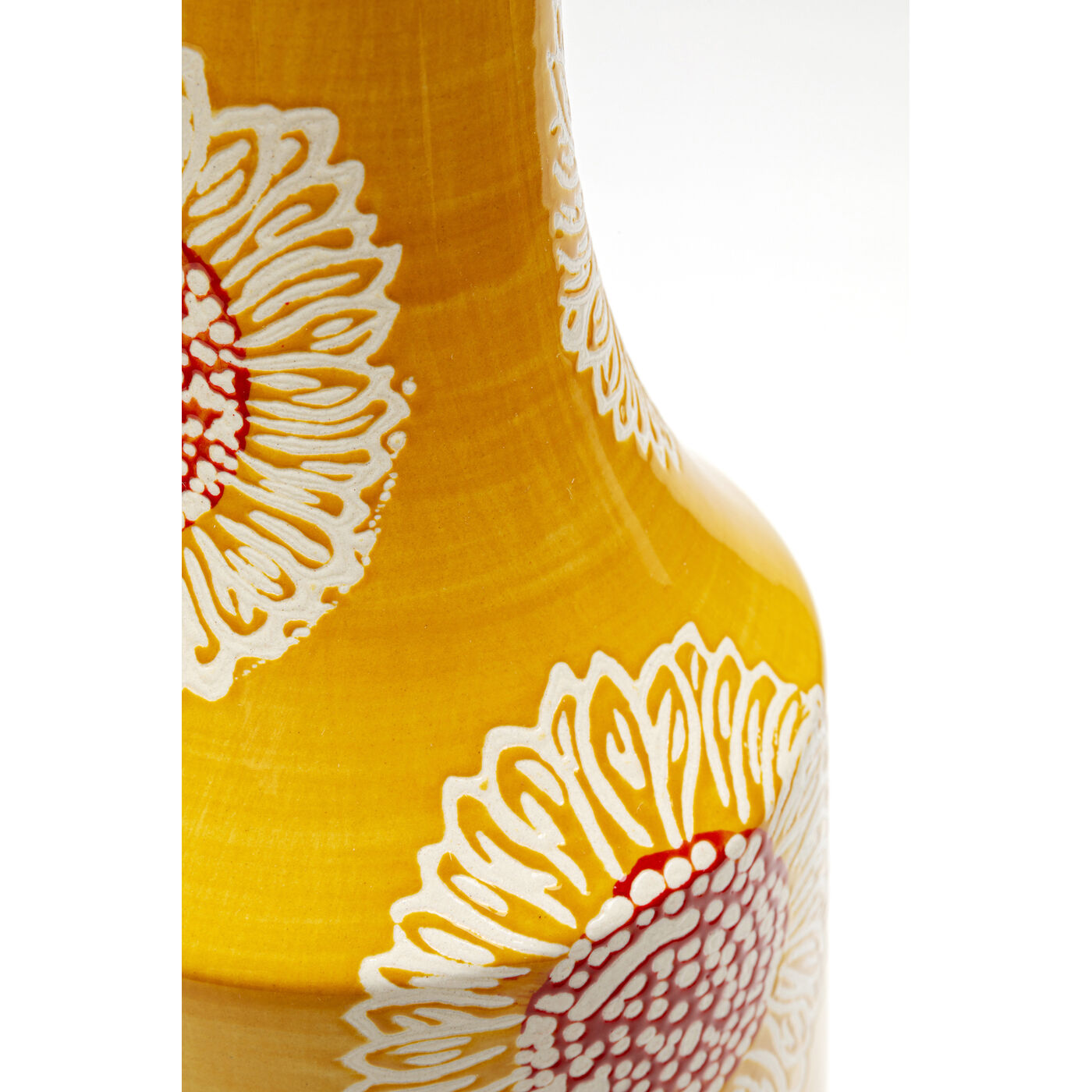 Ваза Big Bloom «Большое цветение» 38 см, Жёлтый от KARE Design