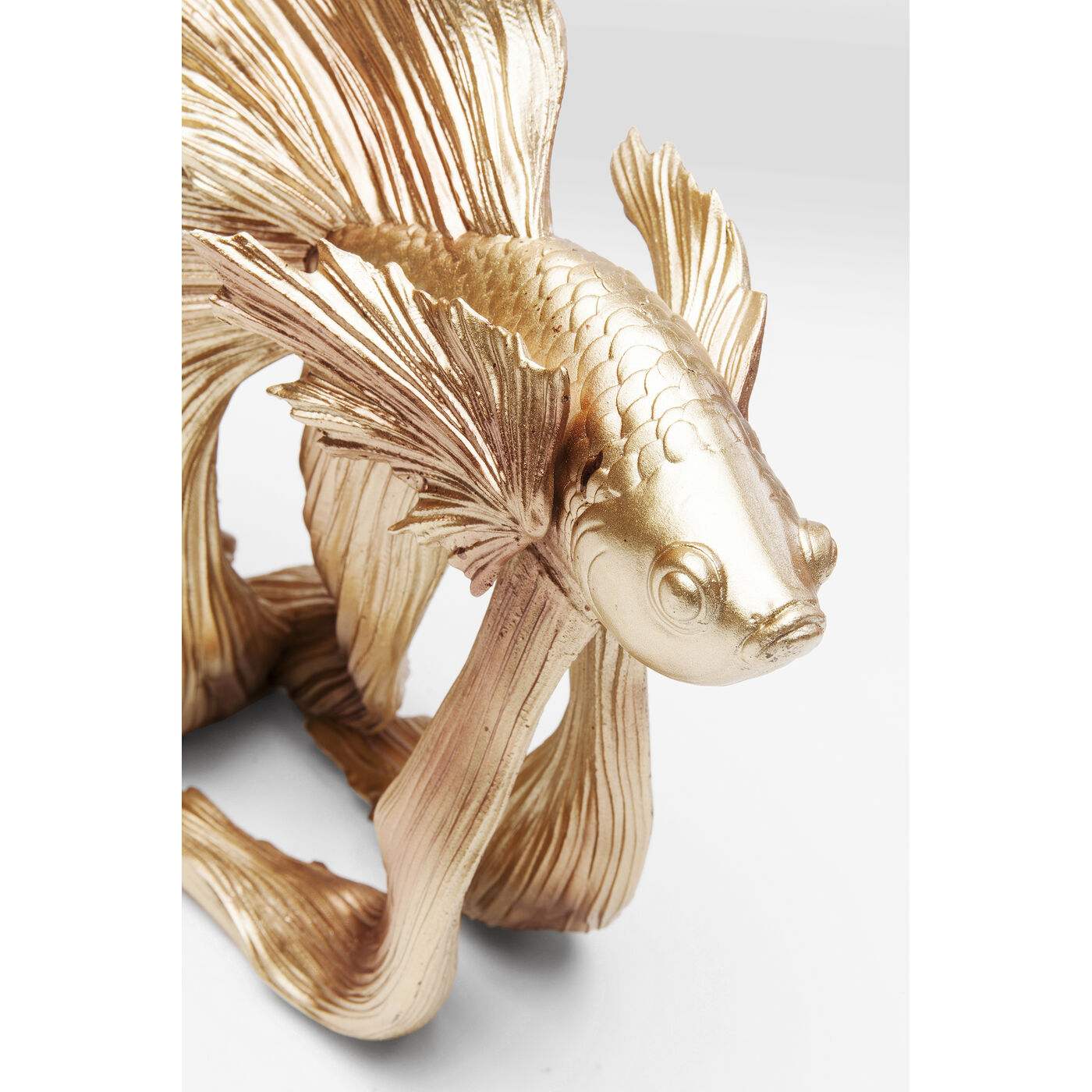 Фигура декоративная Betta Fish «Рыба петушок», Золотой малый от KARE Design