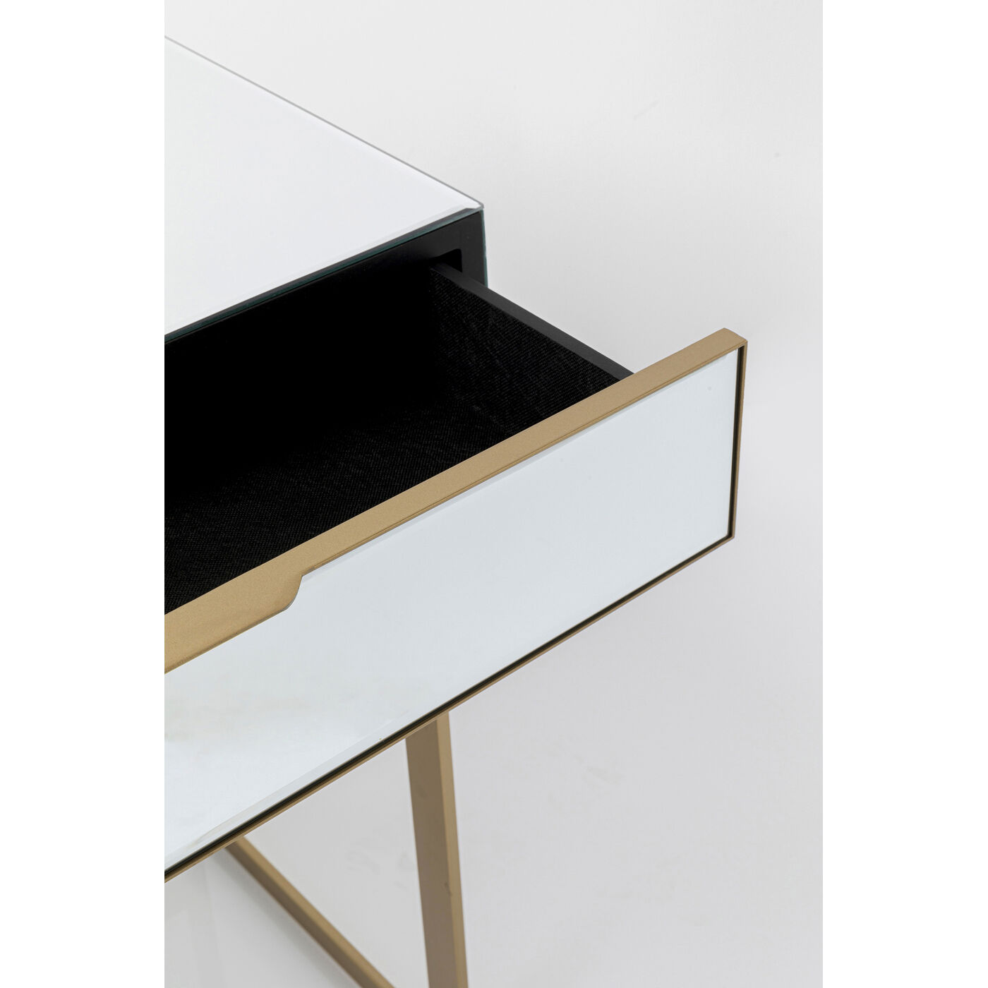 Стол письменный Soran Gold 120x50 см от KARE Design