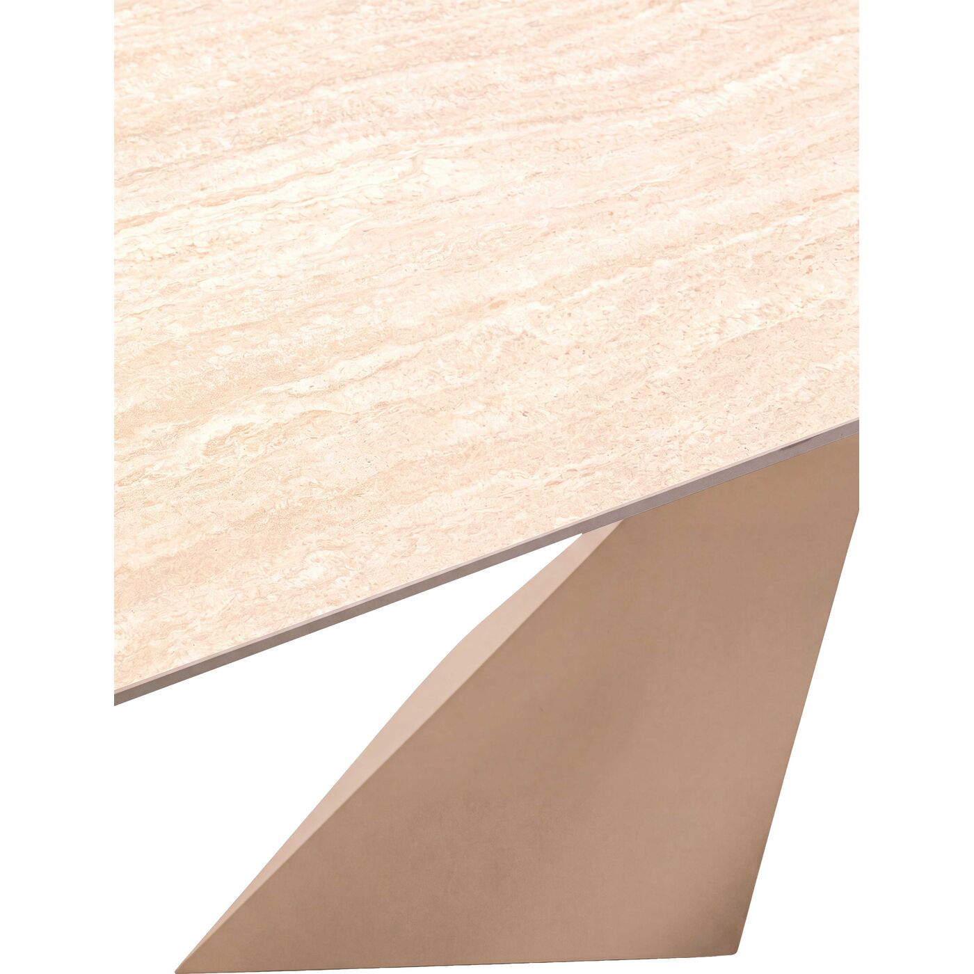 Стол Gloria Travertin Greige 200x100cm от KARE Design