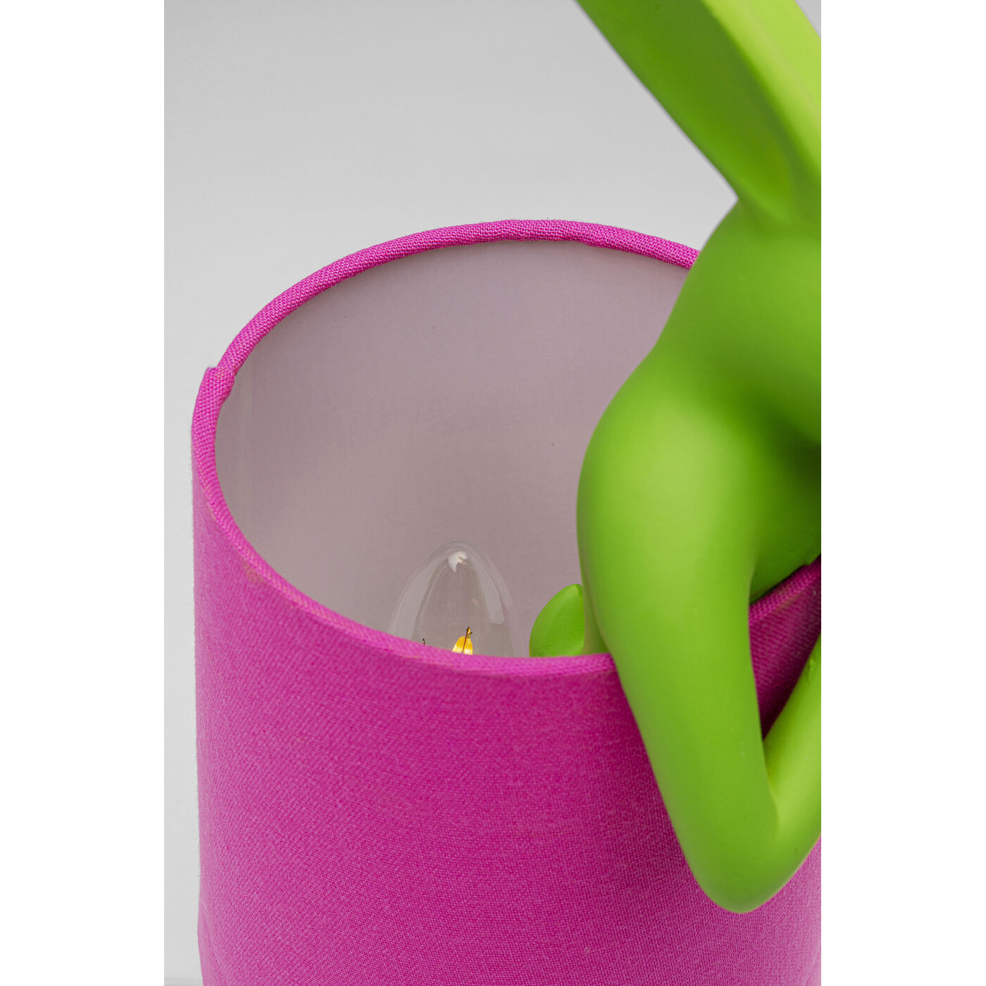 Светильник настольный Animal Rabbit Green/Pink 50cm от KARE Design