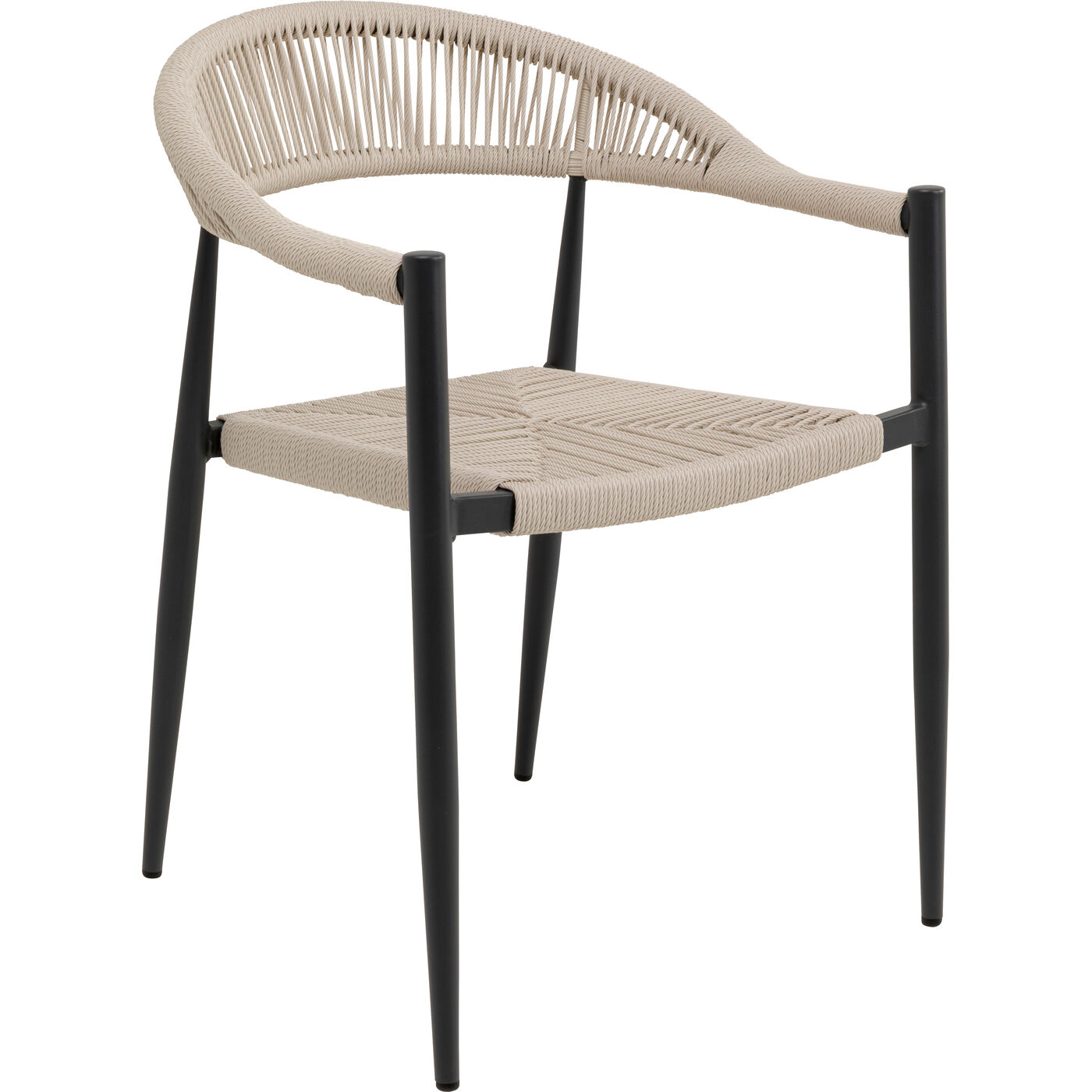 Стул с подлокотниками Palma Creme от KARE Design