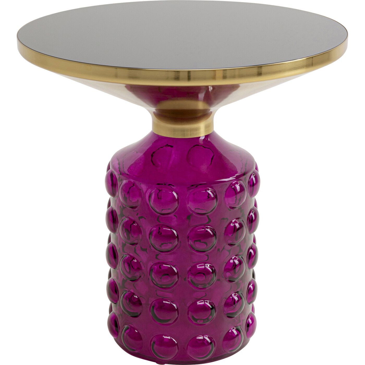 Стол приставной Lola Purple Ø50cm от KARE Design
