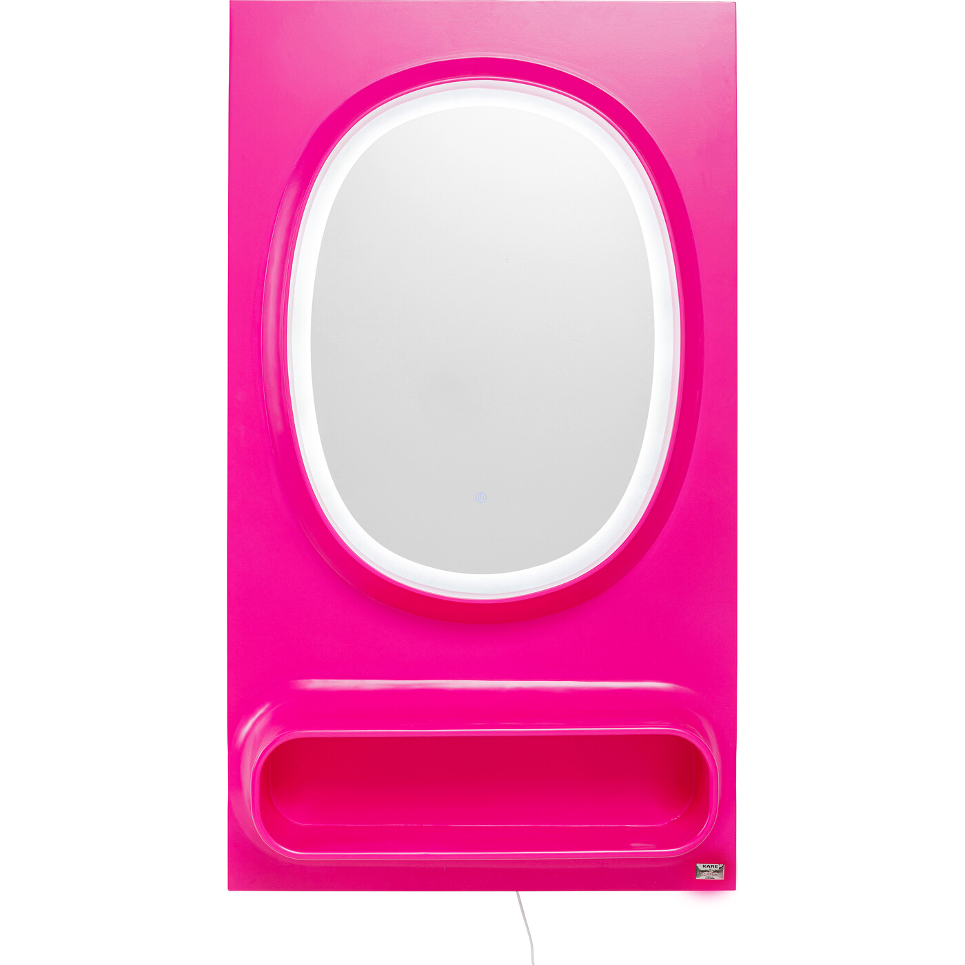 Зеркало настенное  KARE x Karim Rashid Aero LED Pink 80x141 см от KARE Design