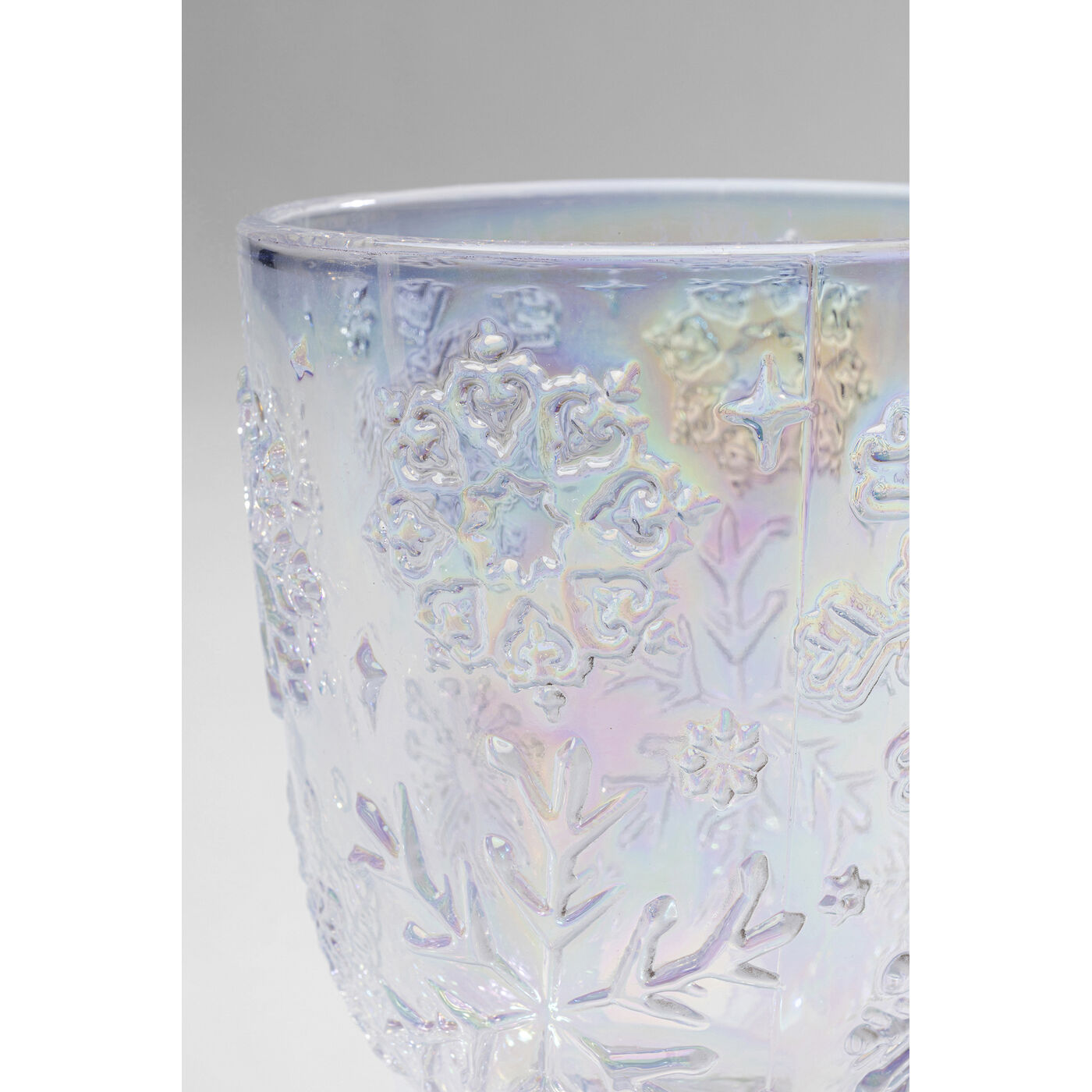 Бокал для вина Ice Flowers «Ледяные цветы», Разноцветный от KARE Design